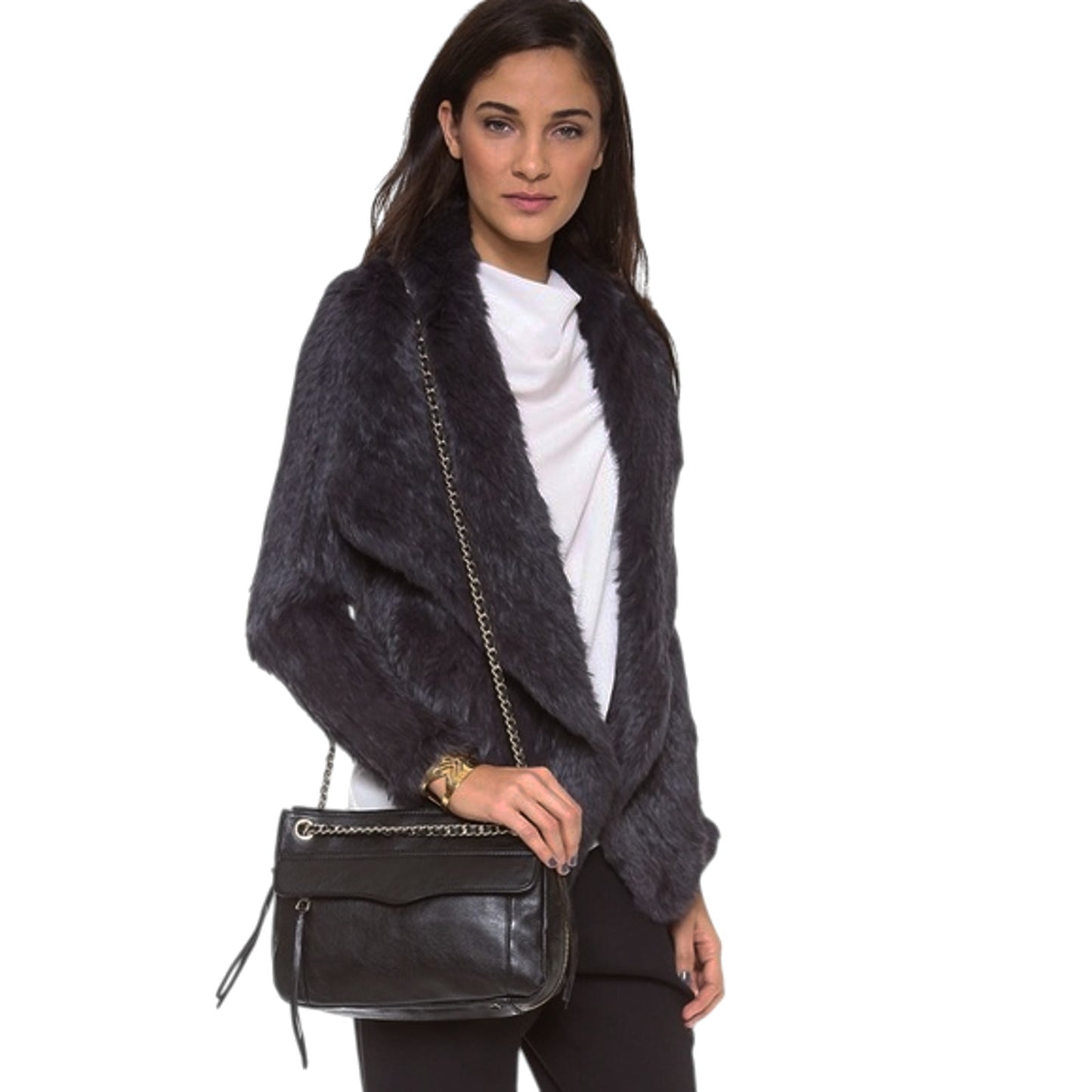 REBECCA MINKOFF Swing Bag in Black