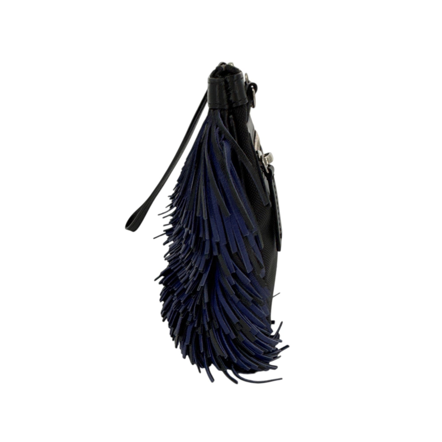 PROENZA SCHOULER Nappa Leather Fringe Convertible Clutch Bag