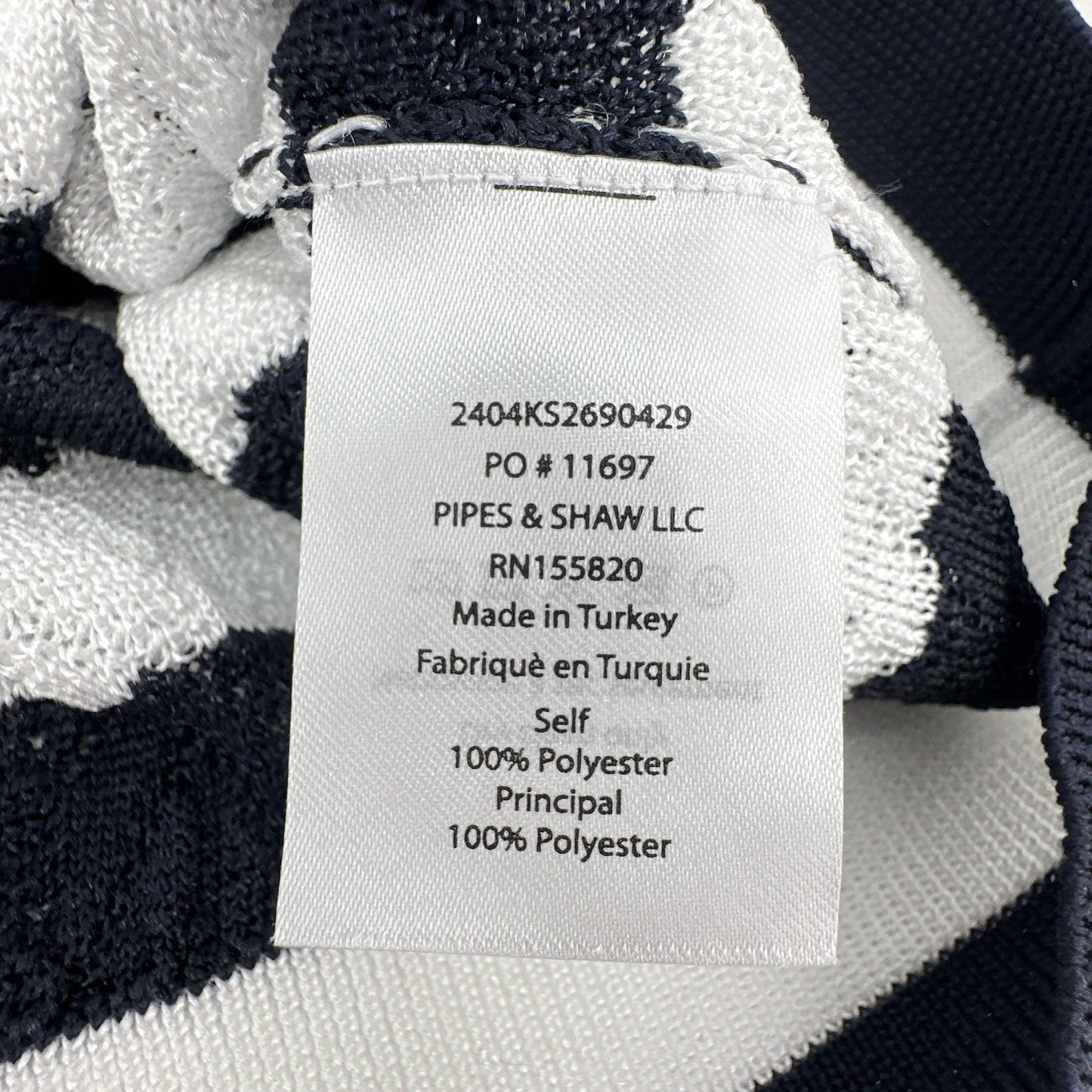 VERONICA BEARD Lisbeth Knit Top L
