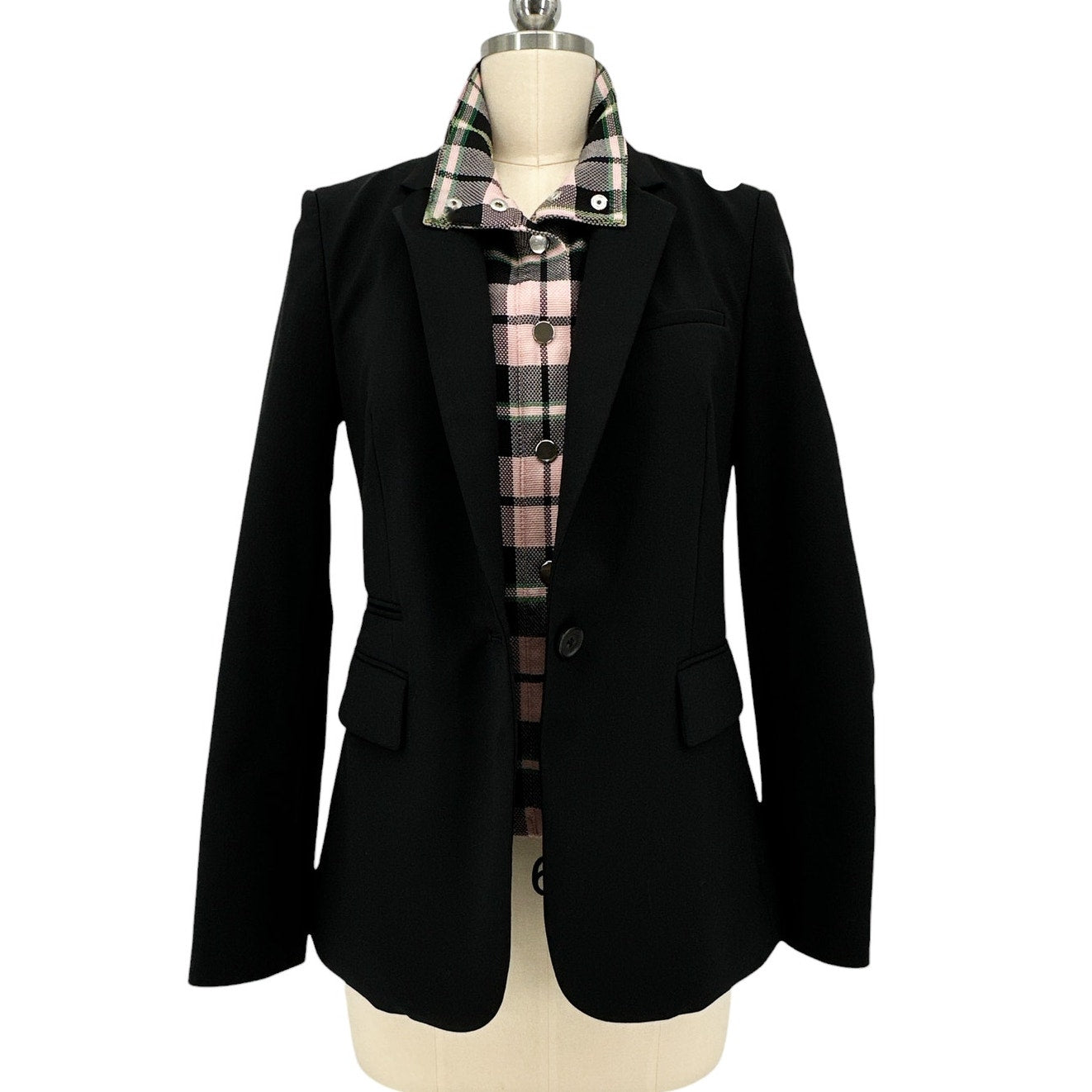 VERONICA BEARD Zola Plaid Dickey