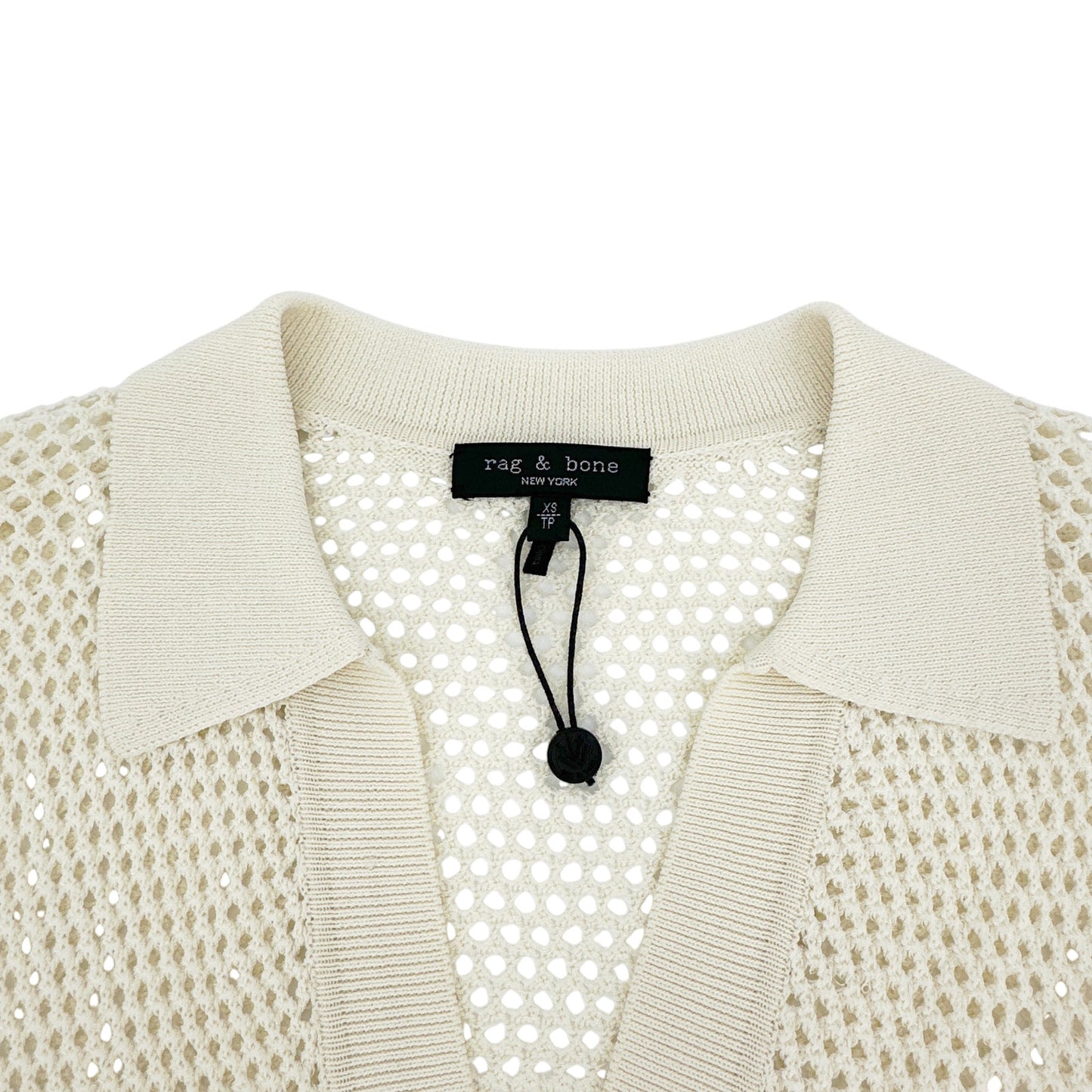 RAG & BONE Leah Viscose Polo XS