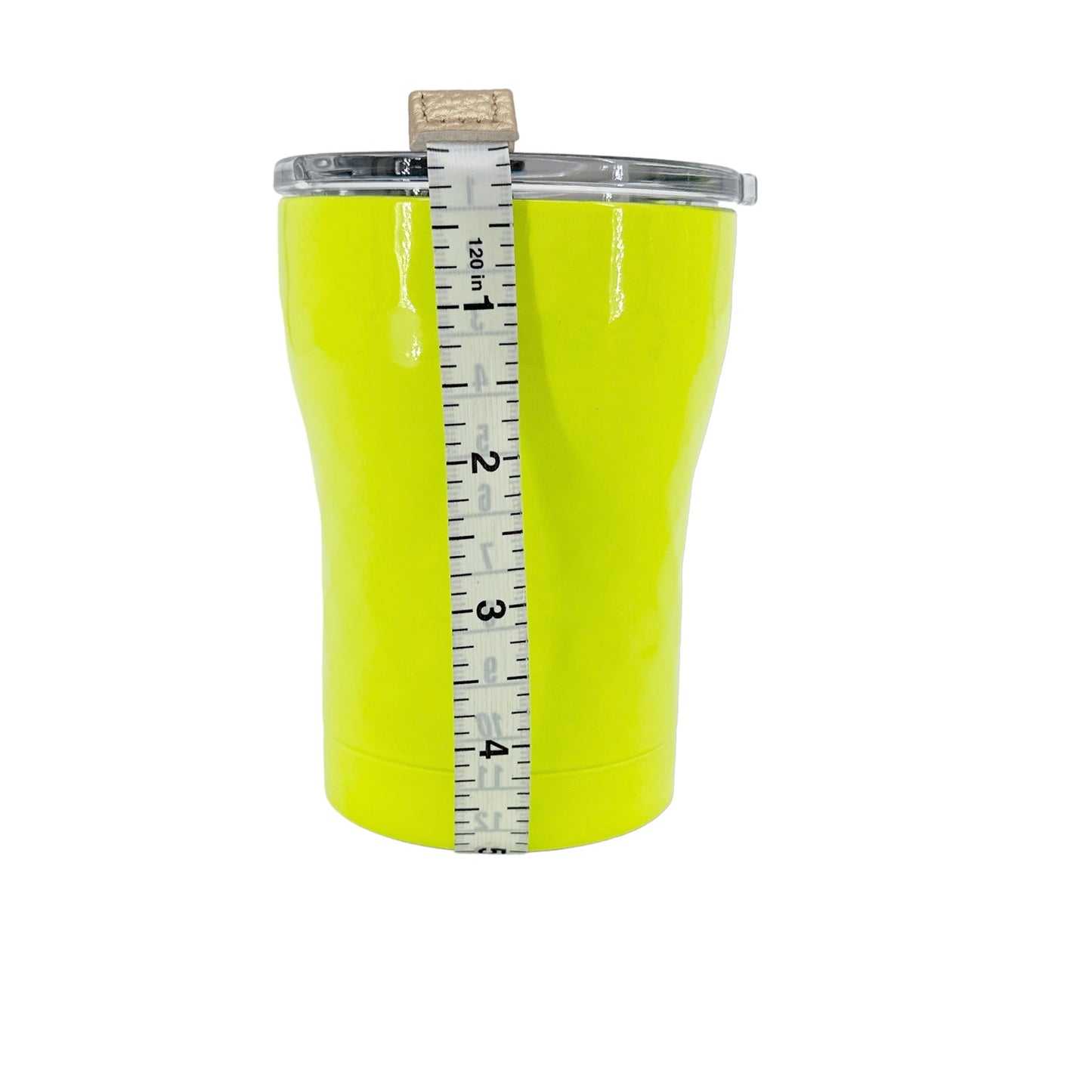 SIC Cup 12 oz Neon Yellow Dimpled Golf