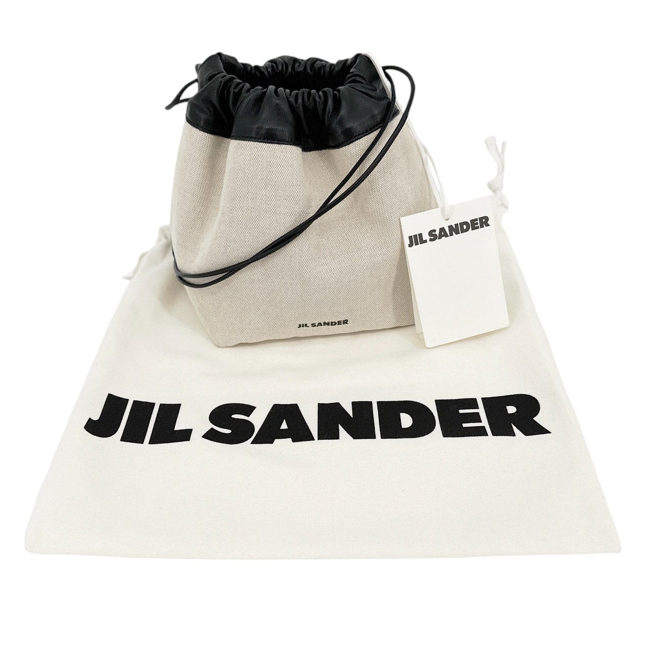 JIL SANDER Dumpling Bucket Bag