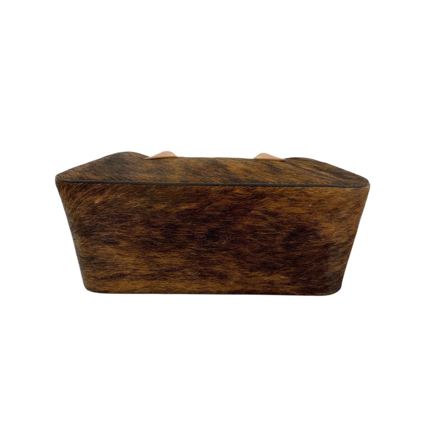 RACHEL COMEY Brynd Small Box Bag in Umber Calf Hair