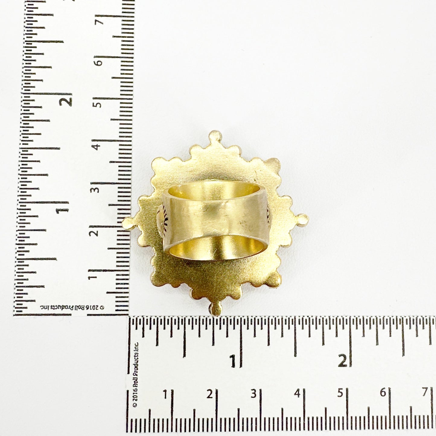 VIRGINS SAINTS & ANGELS VSA Cloister San Benito Ring Gold Size 7