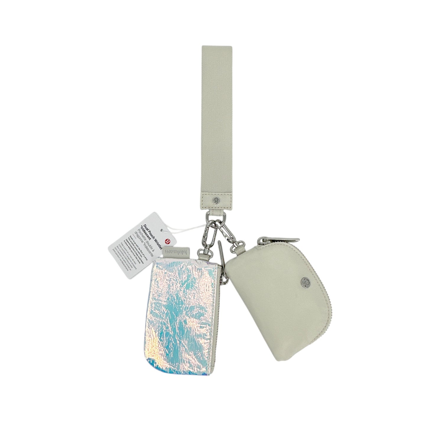 LULULEMON Dual Pouch Wristlet Iridescent