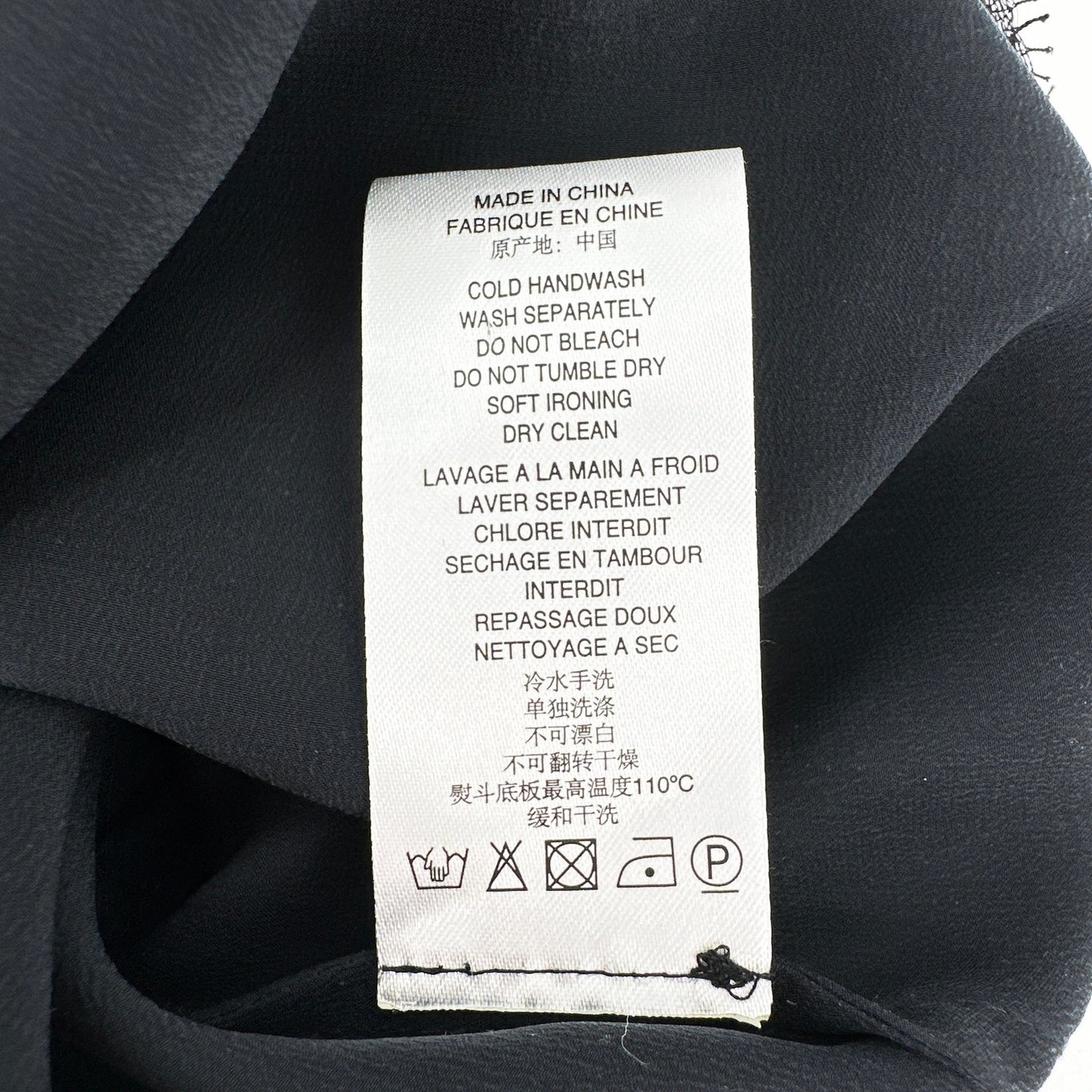 IRO Berwyn Silk Camisole in Black FR36|Small