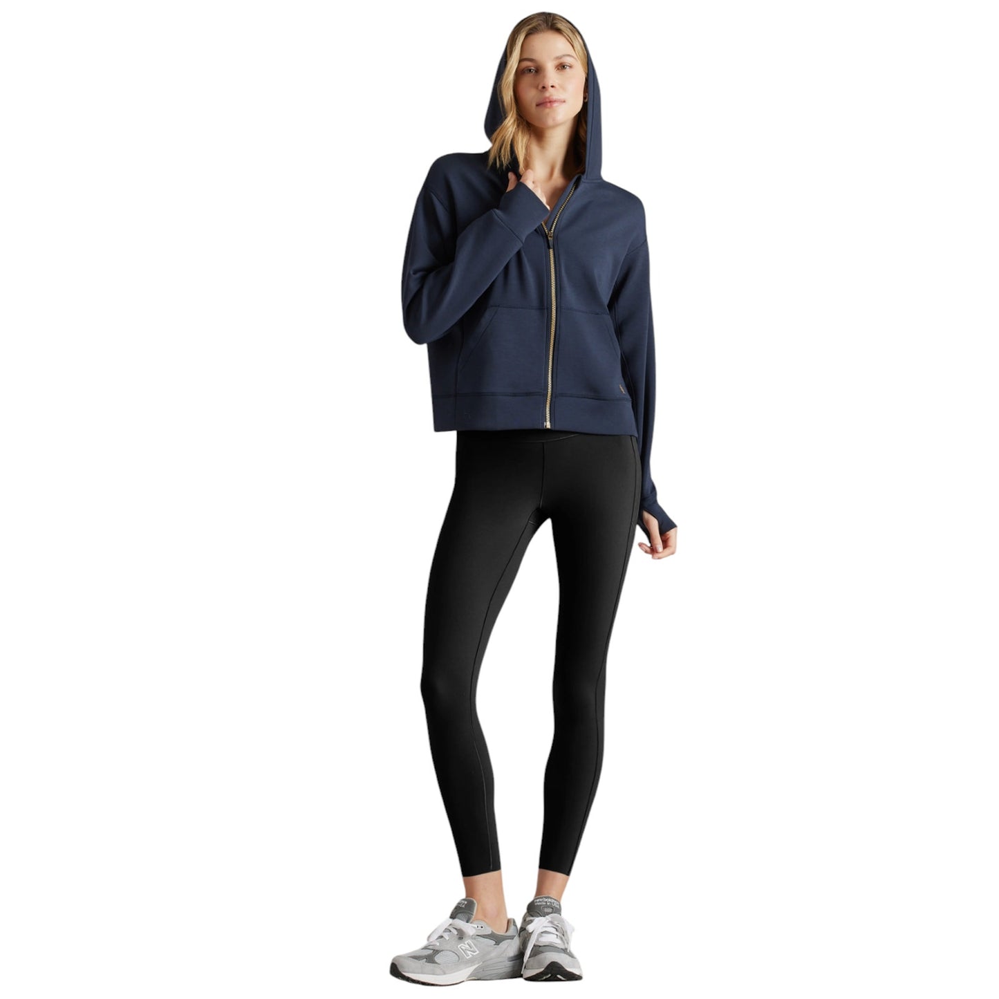 RHONE Banded Hi-Form 7/8 Pocket Legging in Black XS