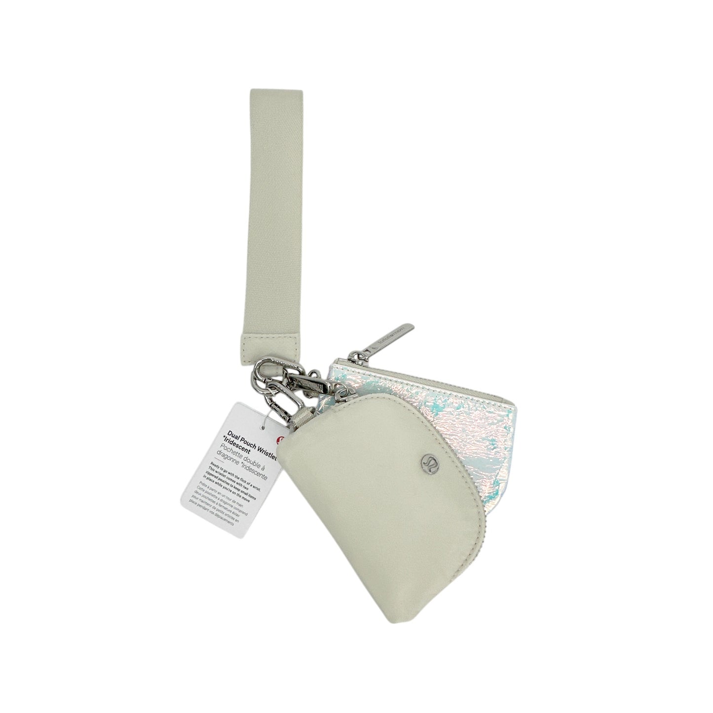 LULULEMON Dual Pouch Wristlet Iridescent