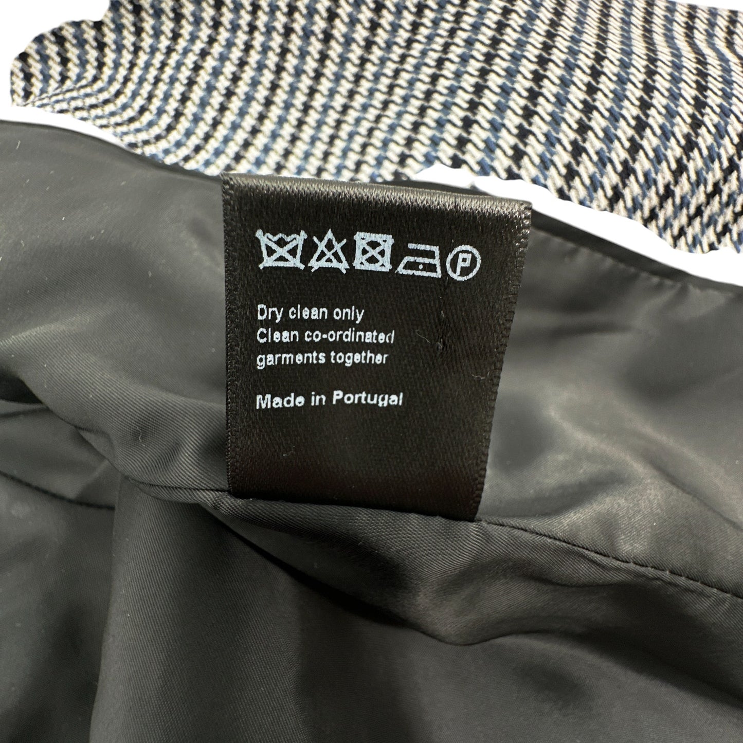 ME+EM Houndstooth Boyfriend Blazer UK10 | US6 | Small
