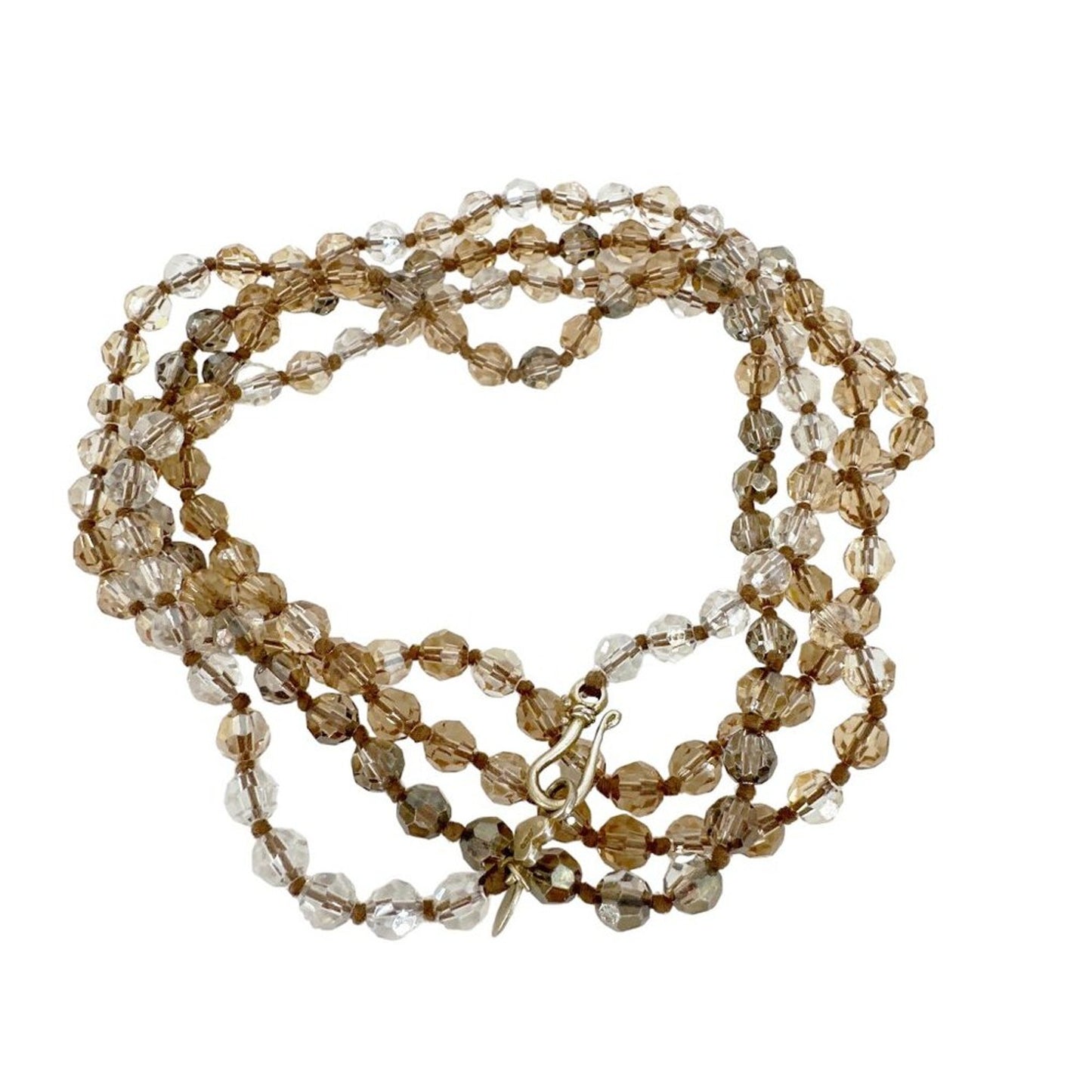 CHAN LUU Semi-Precious Necklace or Wrap Bracelet in Neutral