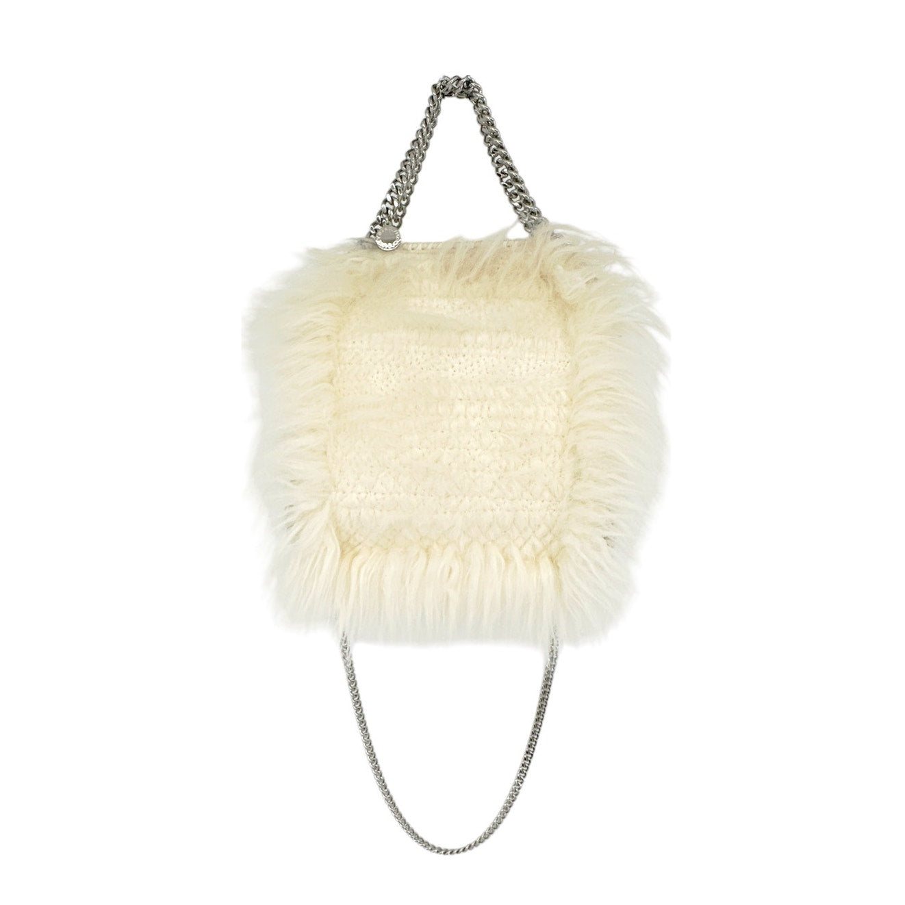 STELLA McCARTNEY Falabella Mini Furry Tote Bag
