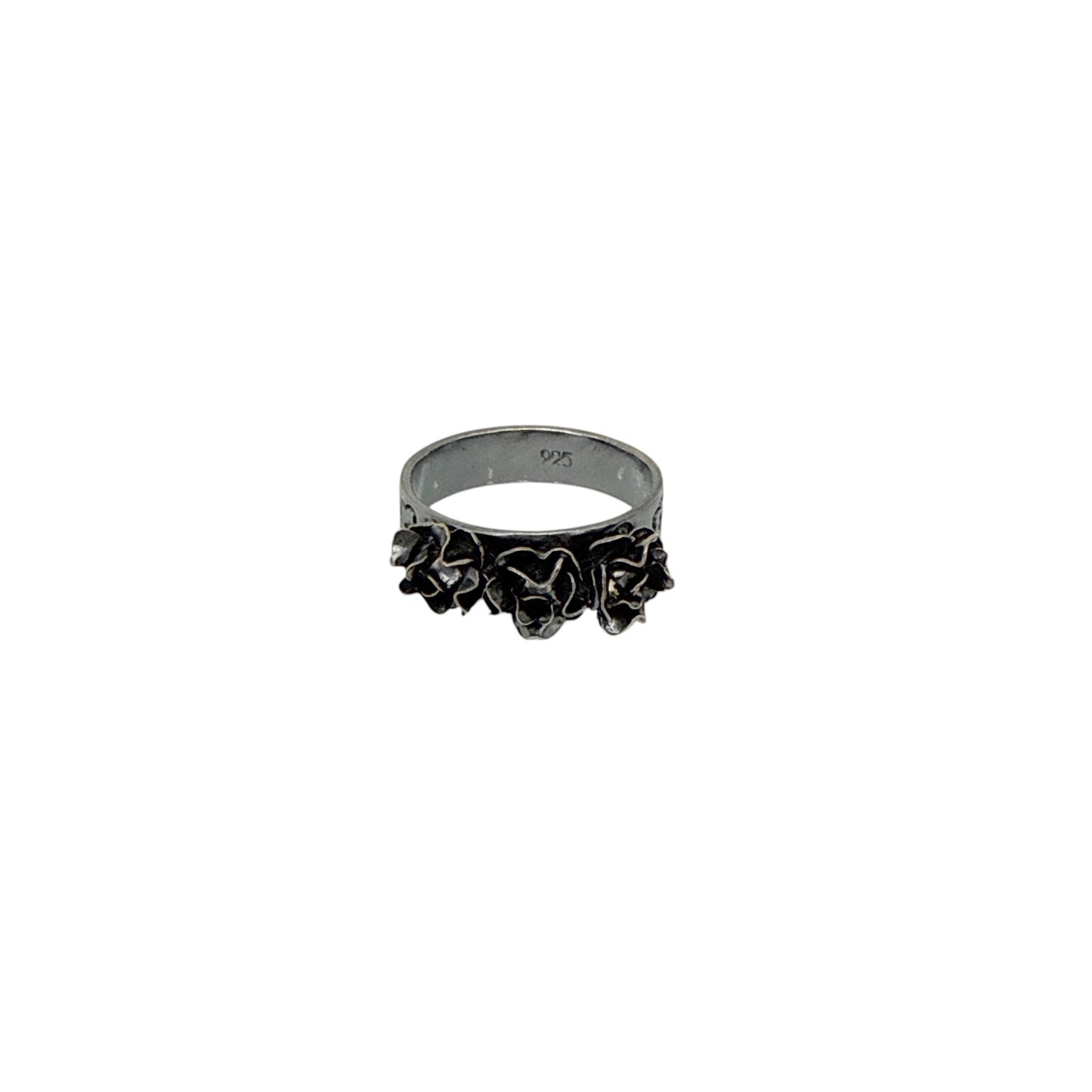 VIRGINS SAINTS & ANGELS VSA Stepsister Band Ring in Gunmetal 6