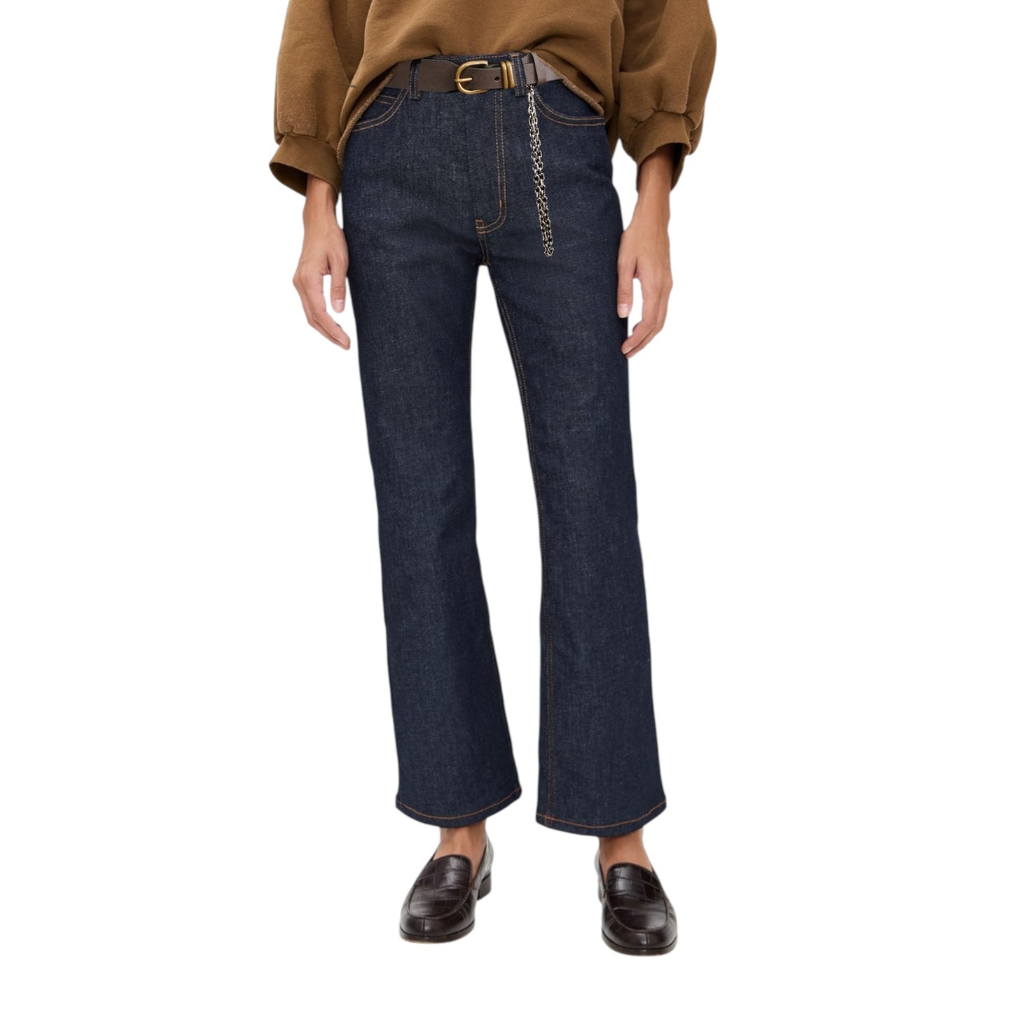 RACHEL COMEY Oram with Hip Clip Belt (Waist) in Taupe S