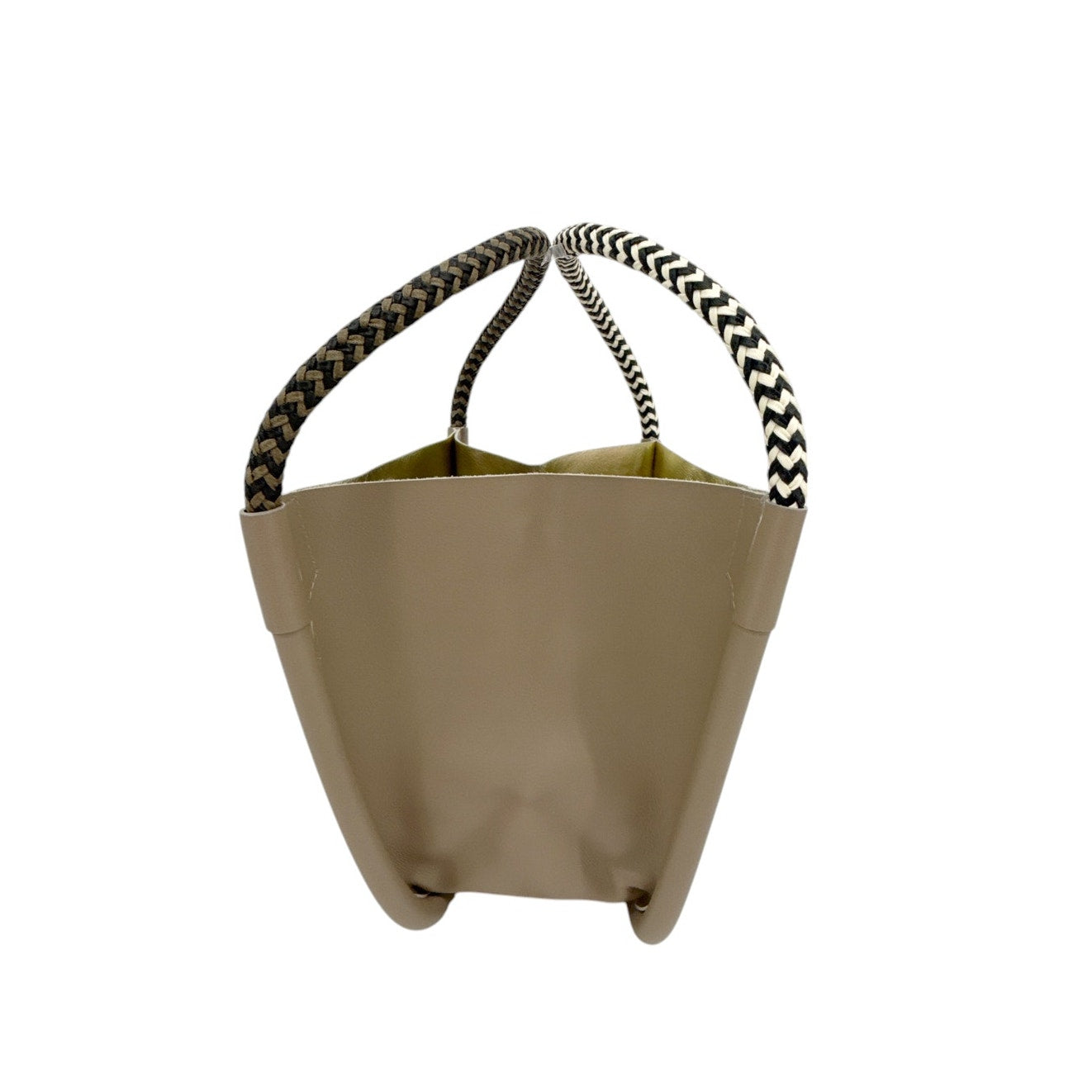 PROENZA SCHOULER Super Lux Rope Handle XS Tote in Light Taupe Gold