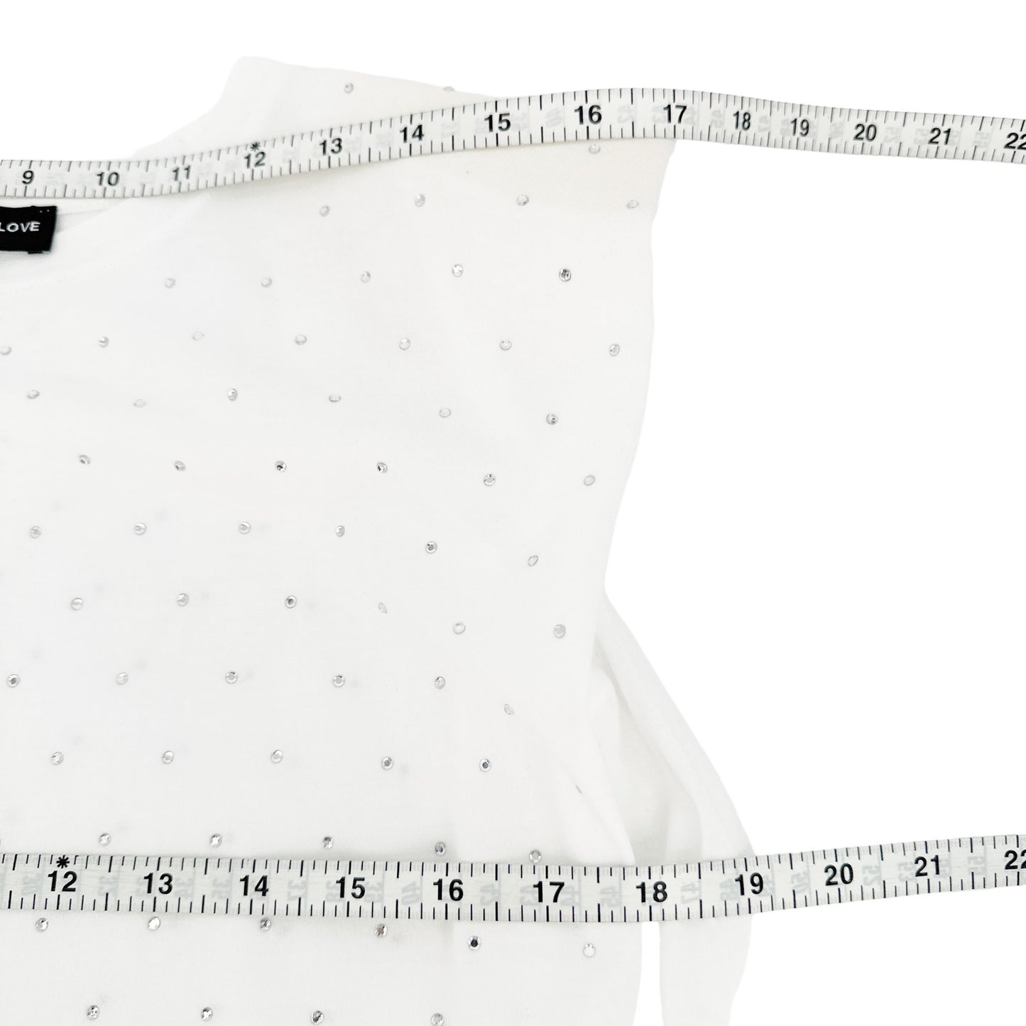 GENERATION LOVE Lex Crystal Embellished Tank S