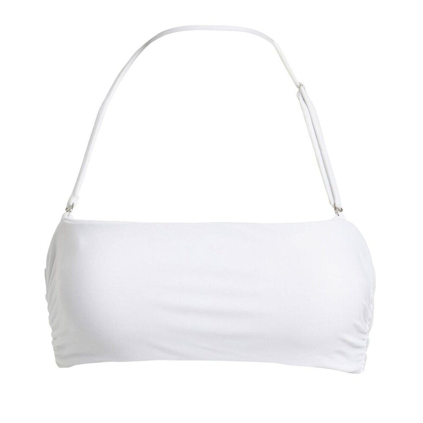 VERONICA BEARD Catarina Bandeau Bikini Top M