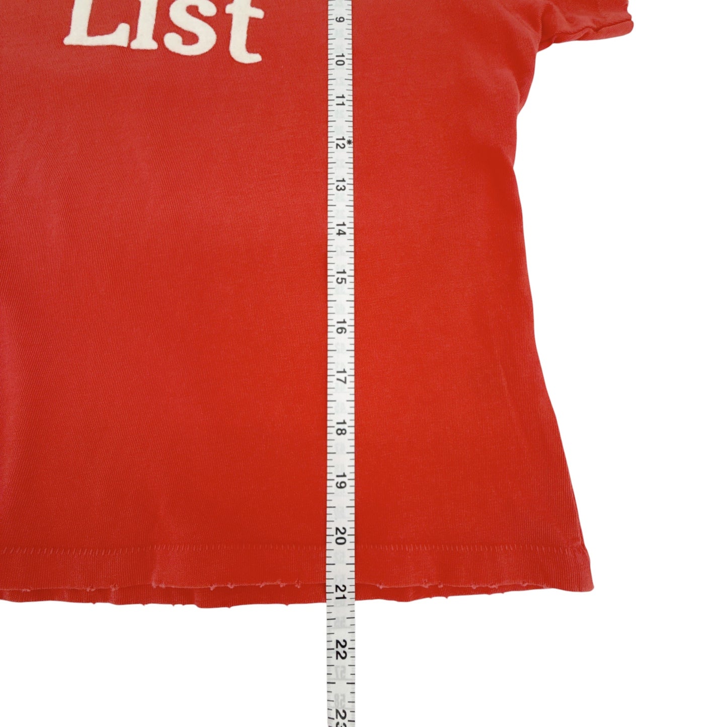 DAYDREAMER Naughty List Vintage Tee in Vintage Red M