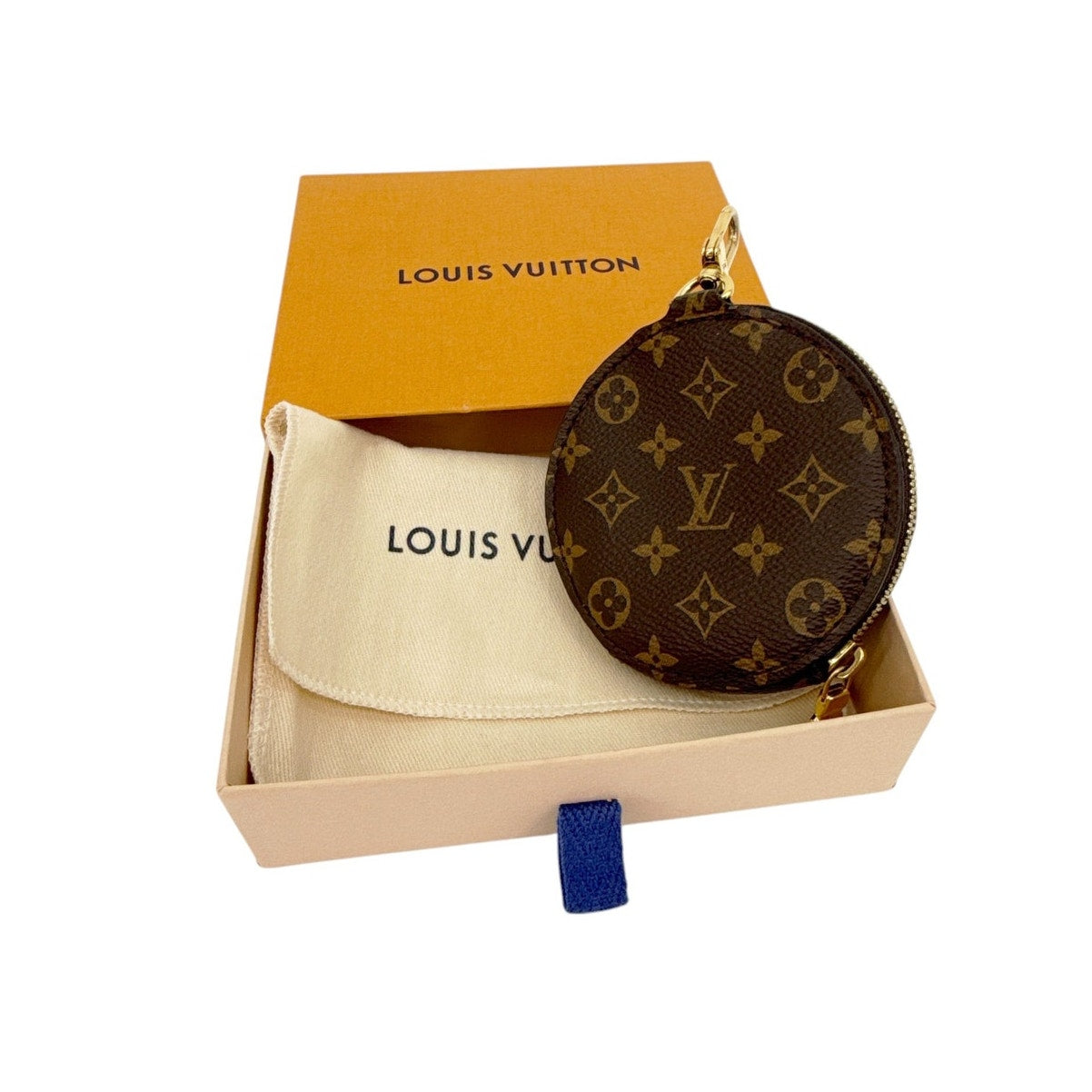 LOUIS VUITTON Round Zipped Coin Purse