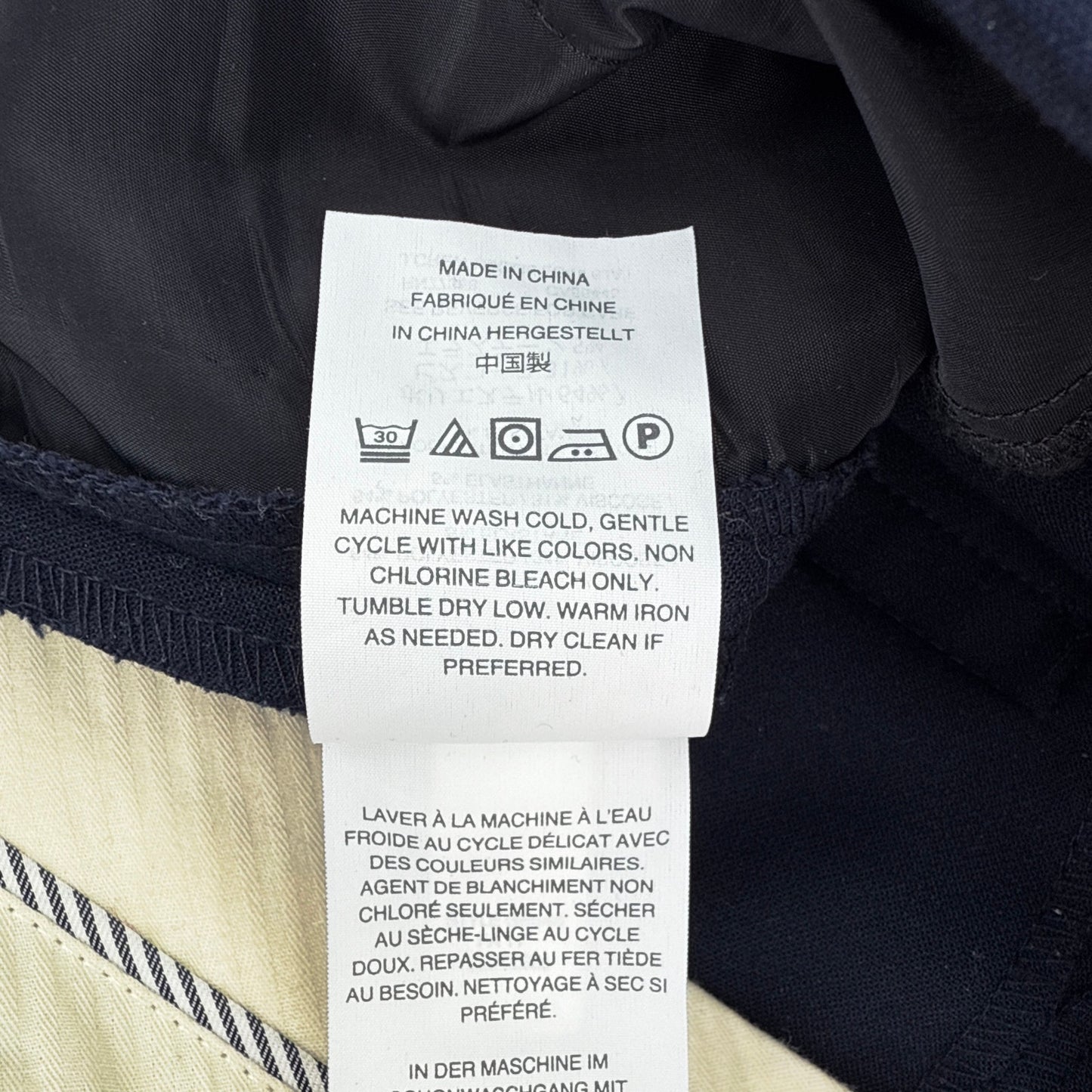 J.CREW 365 Edie Full Length Trouser in Four Season Stretch Wool Navy 00