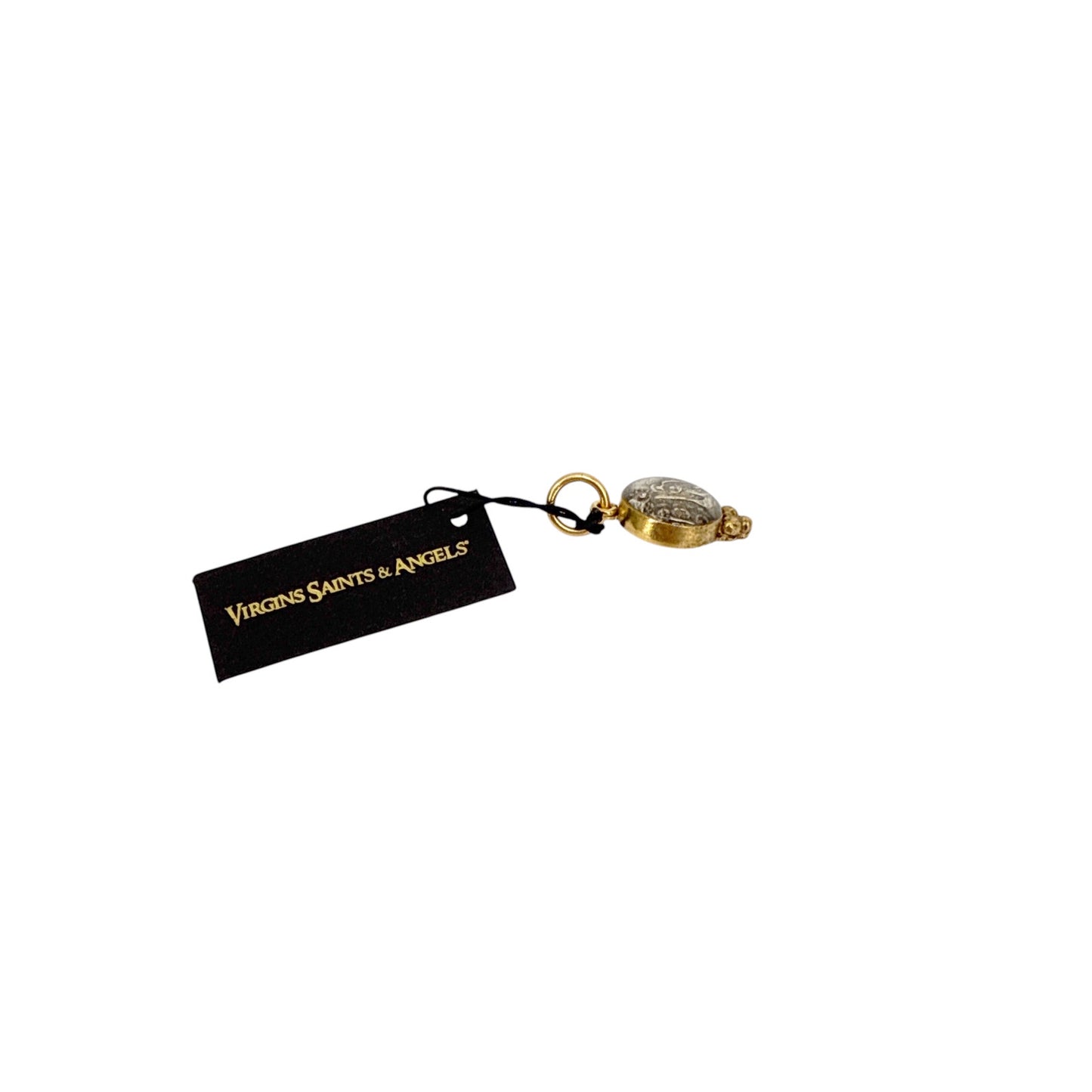 VIRGINS SAINTS & ANGELS VSA Piccolo Lucia Guardian Angels Charm in Gold