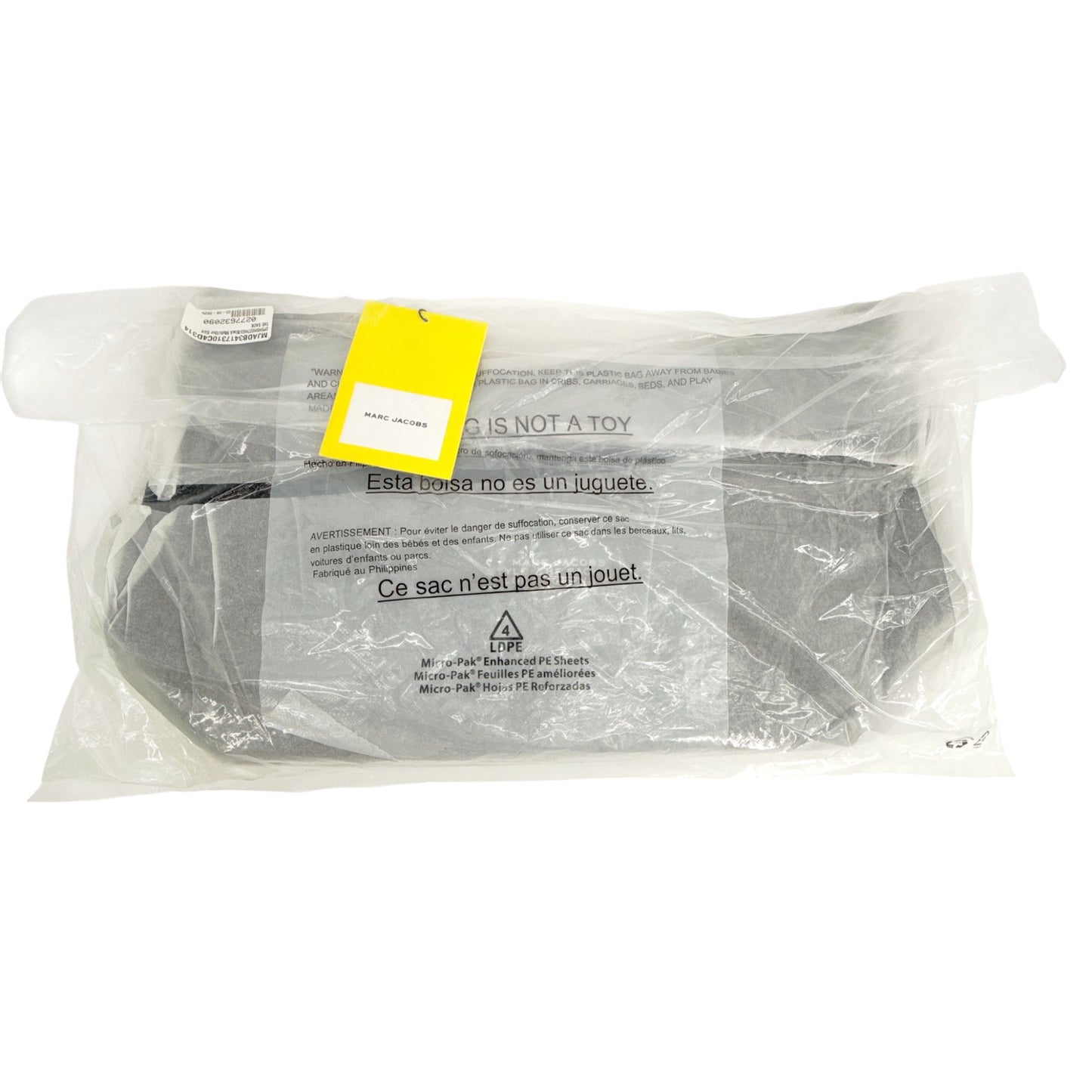 MARC JACOBS The Daisy Crochet Sack Bag in Black