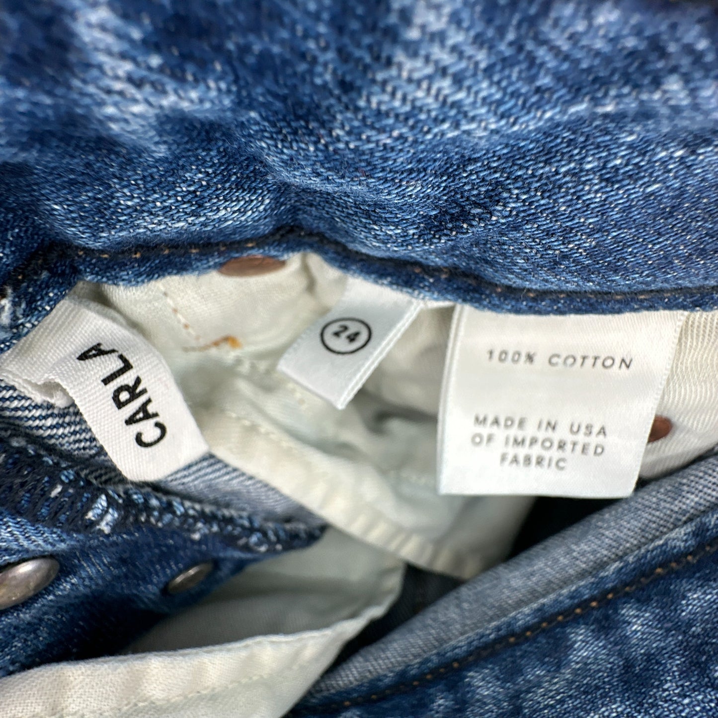 GRLFRND Carla Super High-Rise Bell Jeans 24