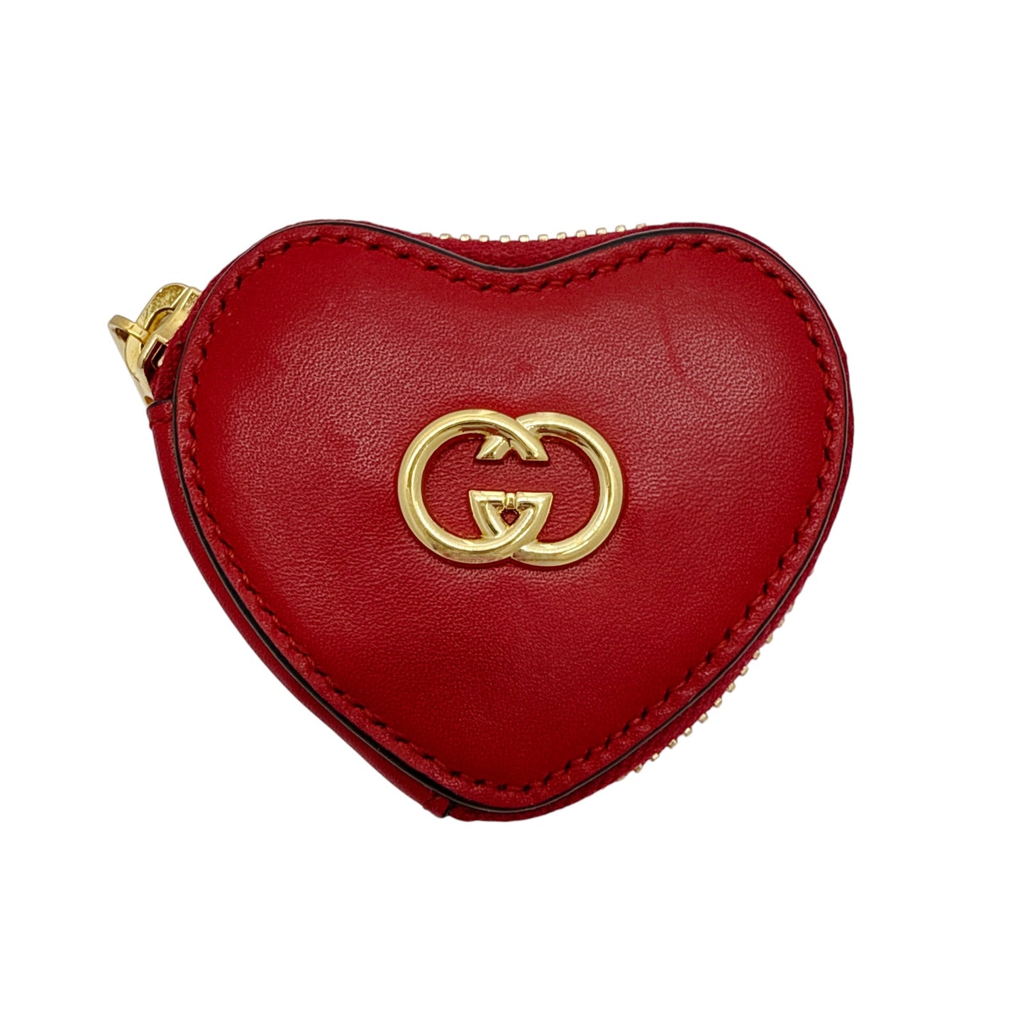 GUCCI Chain Belt with Interlocking G & Micro Heart Bag