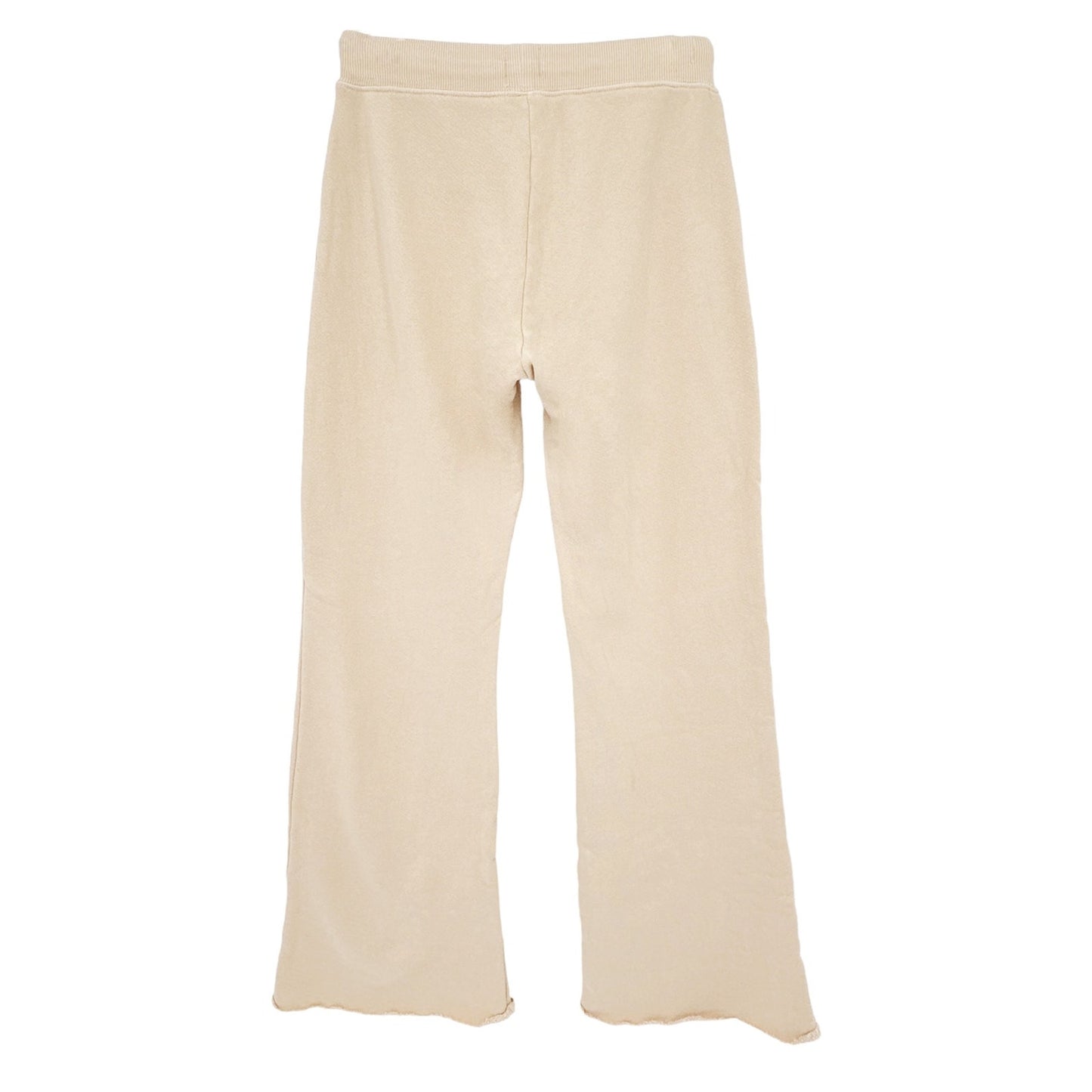 WARM FUN Half Undone Sweatpants in Tan XS