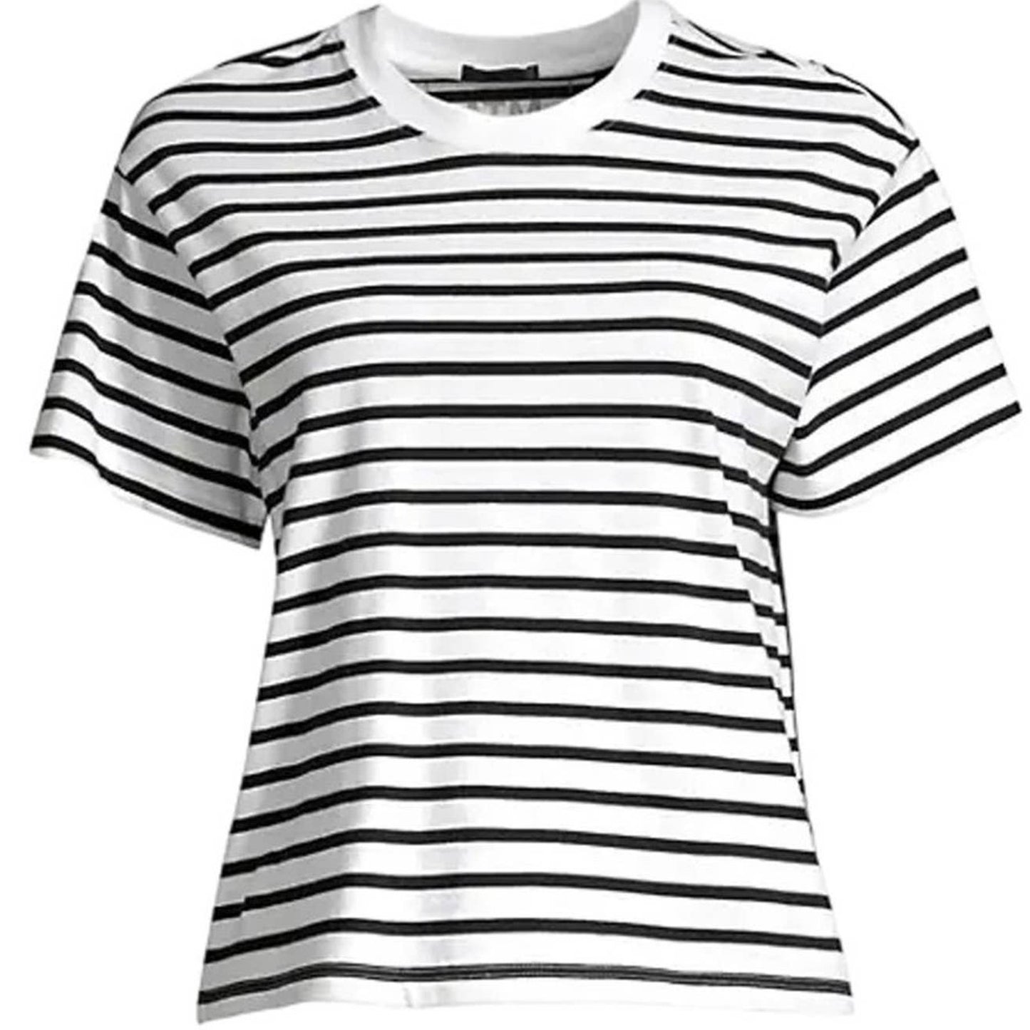 ATM Anthony Thomas Melillo Classic Jersey Striped Short Sleeve Boy Tee XS