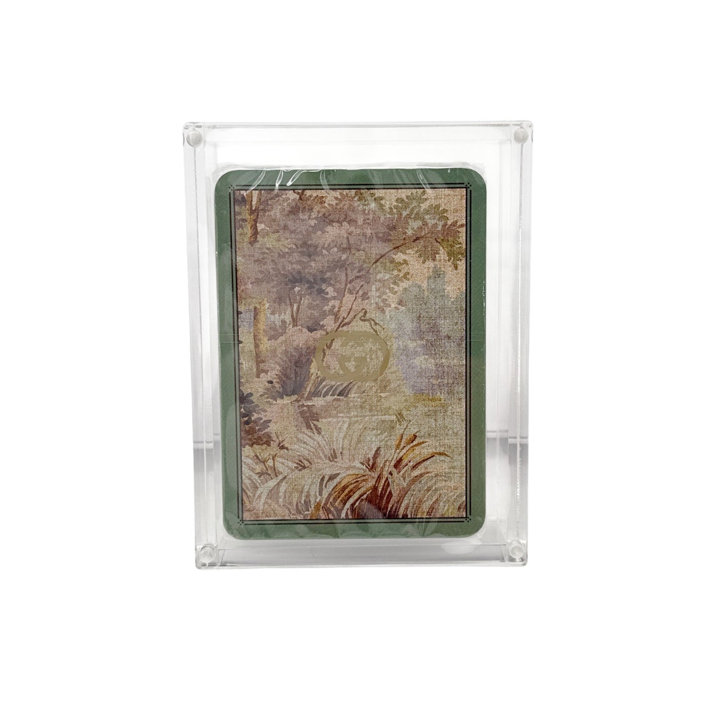 GUCCI Playing Cards with Acrylic Case