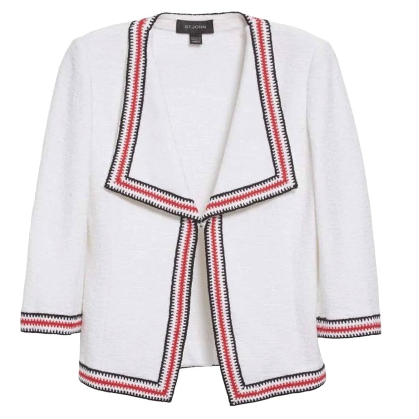 ST. JOHN Clair Striped Jacket 4|S