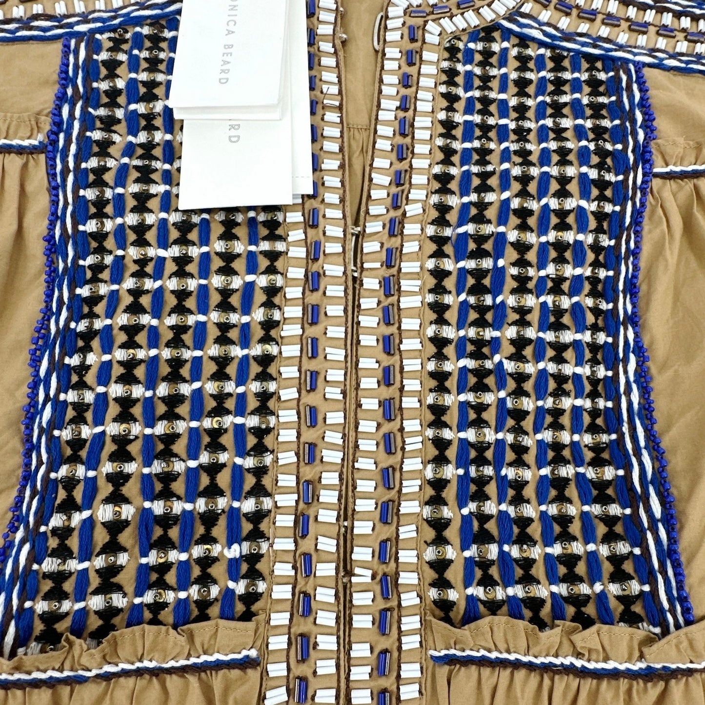 VERONICA BEARD Mckenzie Embellished Jacket S