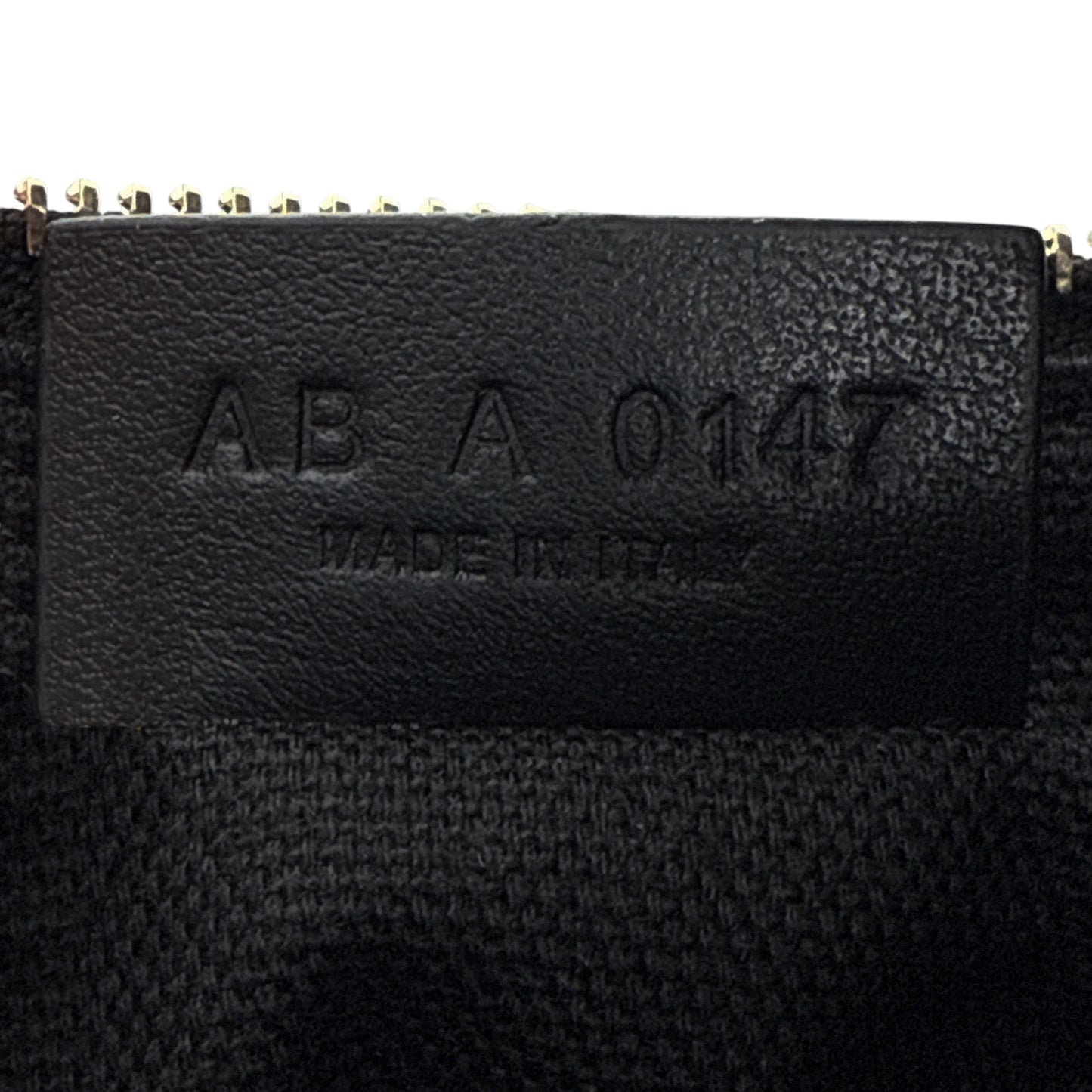 GIVENCHY Pandora Cube Pouch Leather Bag & Strap in Webbing in Black