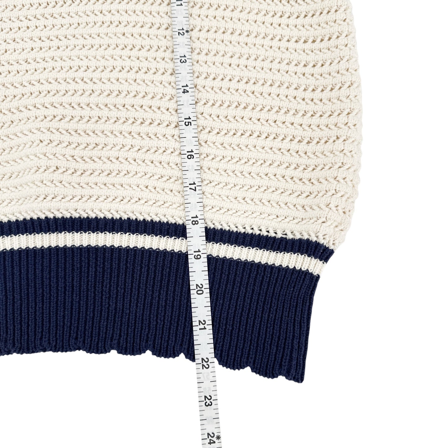 ME+EM Sweater Vest with Ruffles M