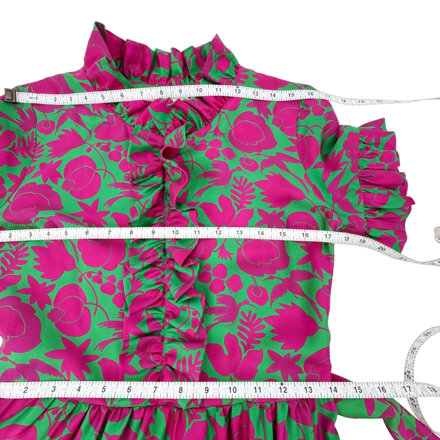 LA DOUBLEJ Long And Sassy Dress in Ceramica Silk S