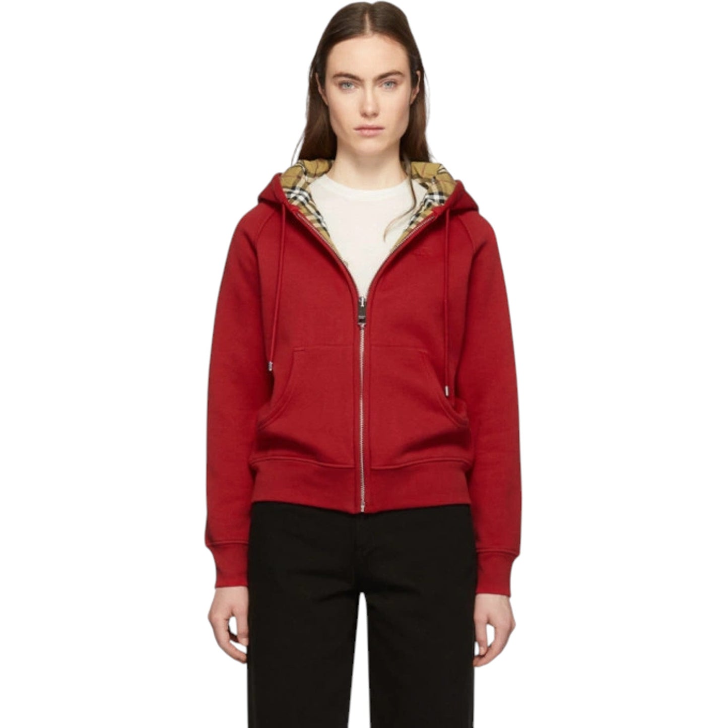 BURBERRY Hackfall Vintage Check Hoodie S