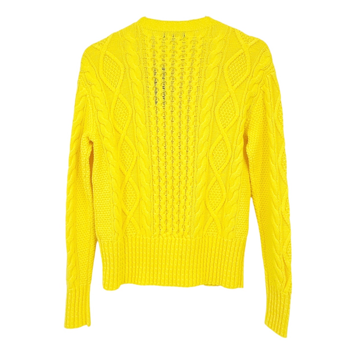 RALPH LAUREN Cable-Knit Cotton Jumper XS
