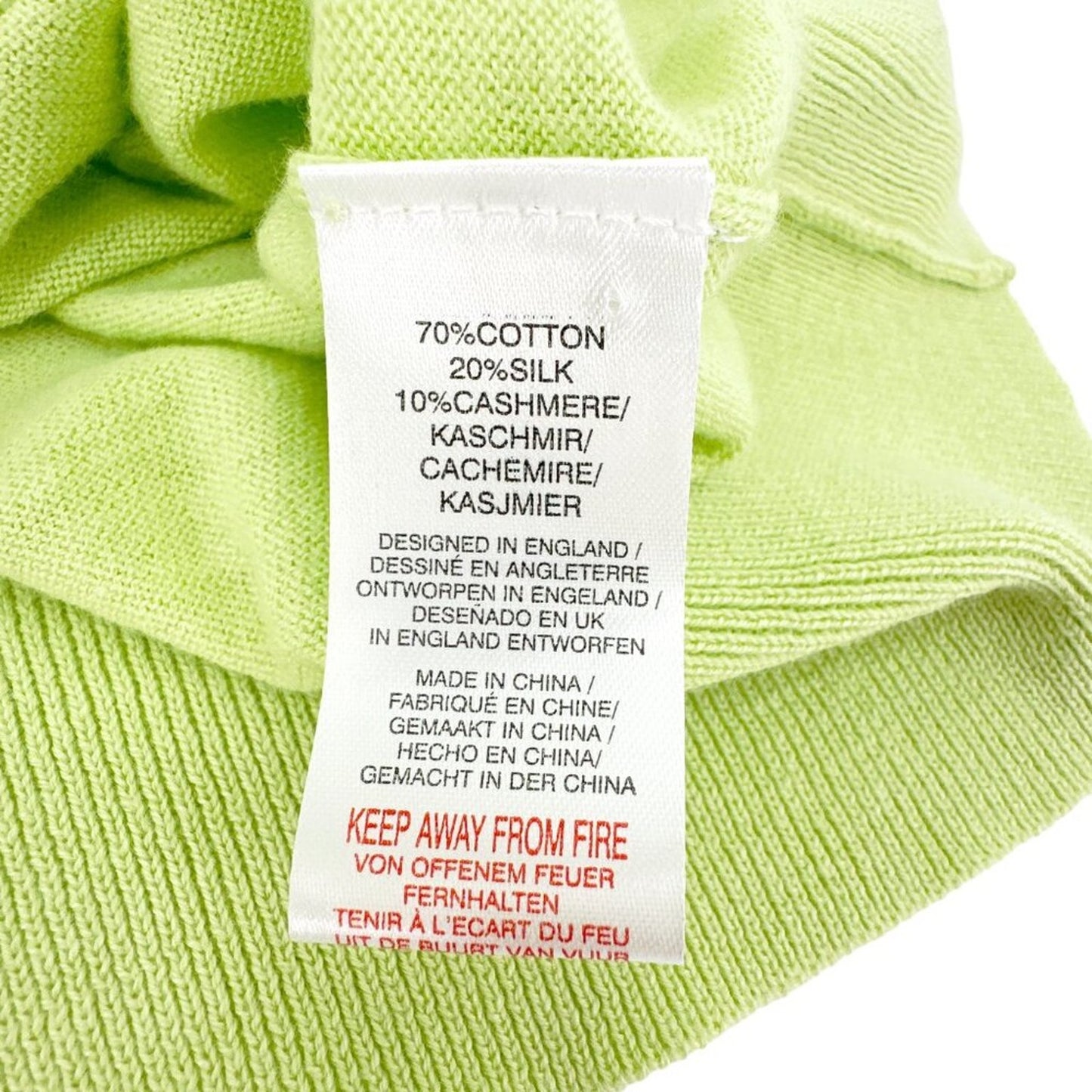 CRUSH Cashmere Crew Neck Sweater S