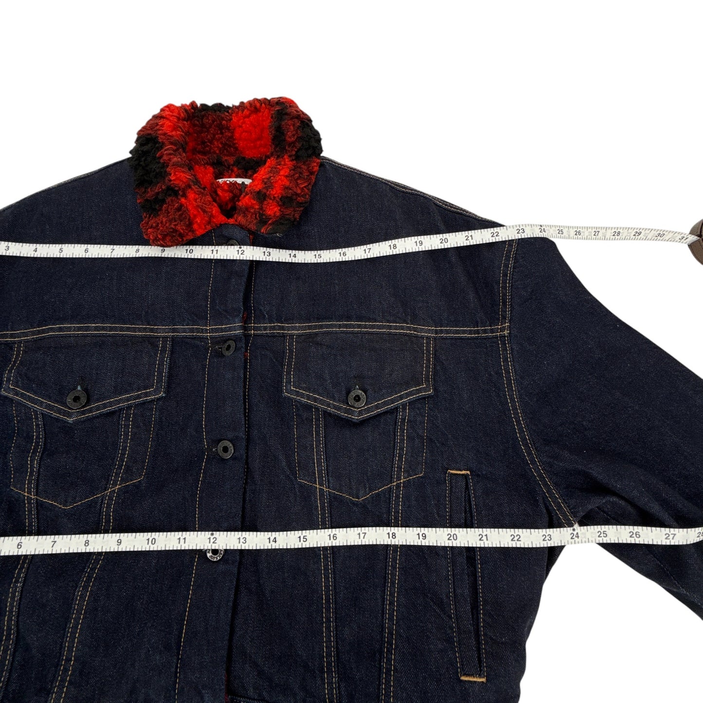 ASKK NY Nova Lined Jacket in Indigo Plaid 0|XS