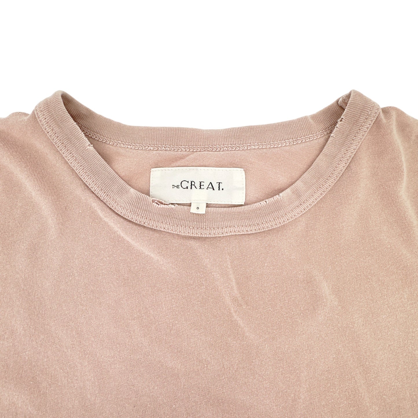 The GREAT. The Boxy Crew. in Blush 0|XS