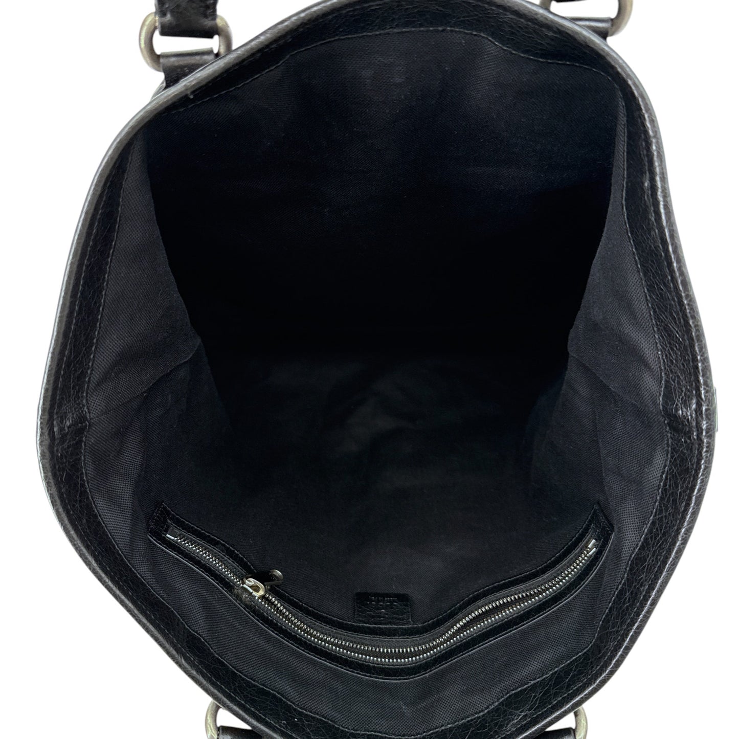 GUCCI Textured Leather Morpheus Militare Crossbody Tote Bag in Black