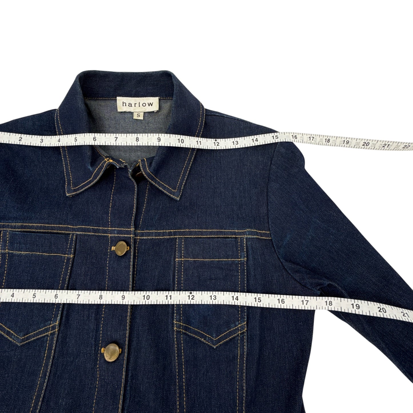 HARLOW Denim Jacket S