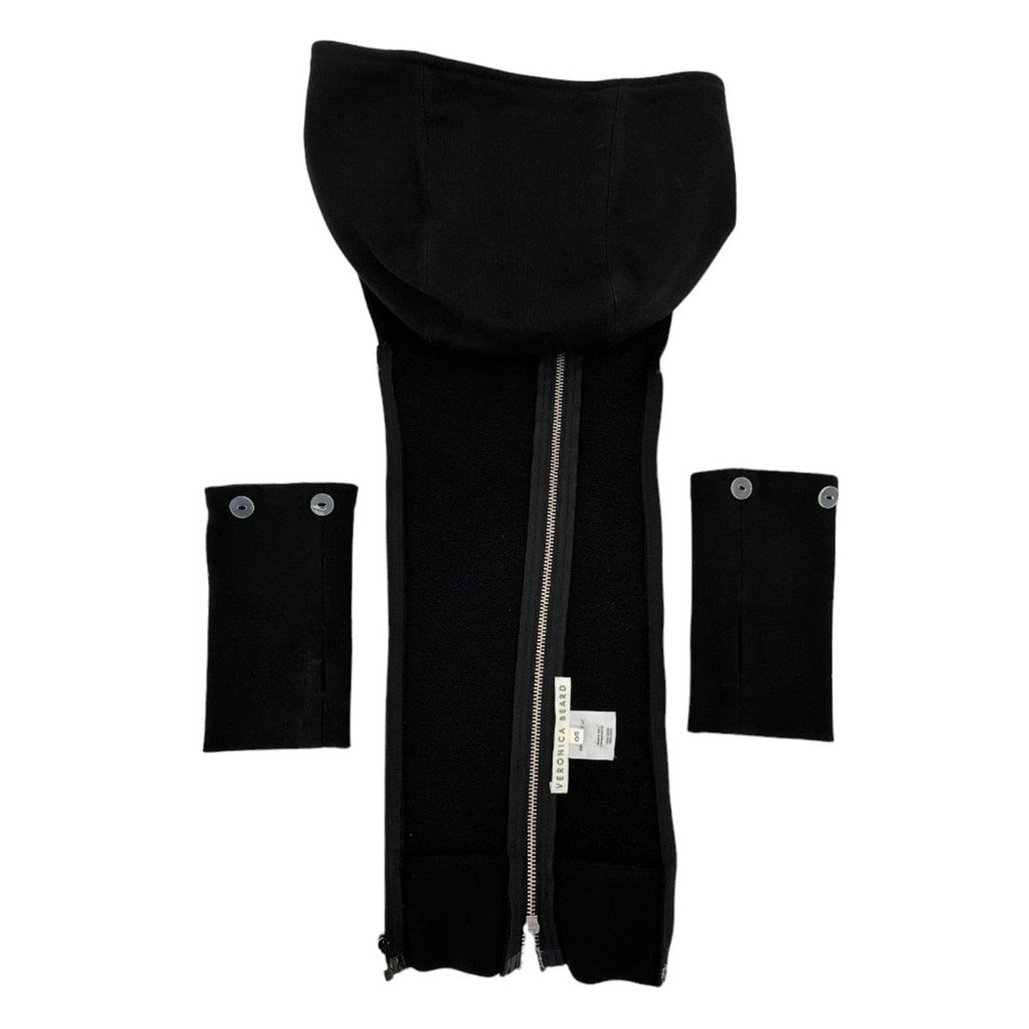 VERONICA BEARD Doni Hoodie Dickey & Cuffs in Black