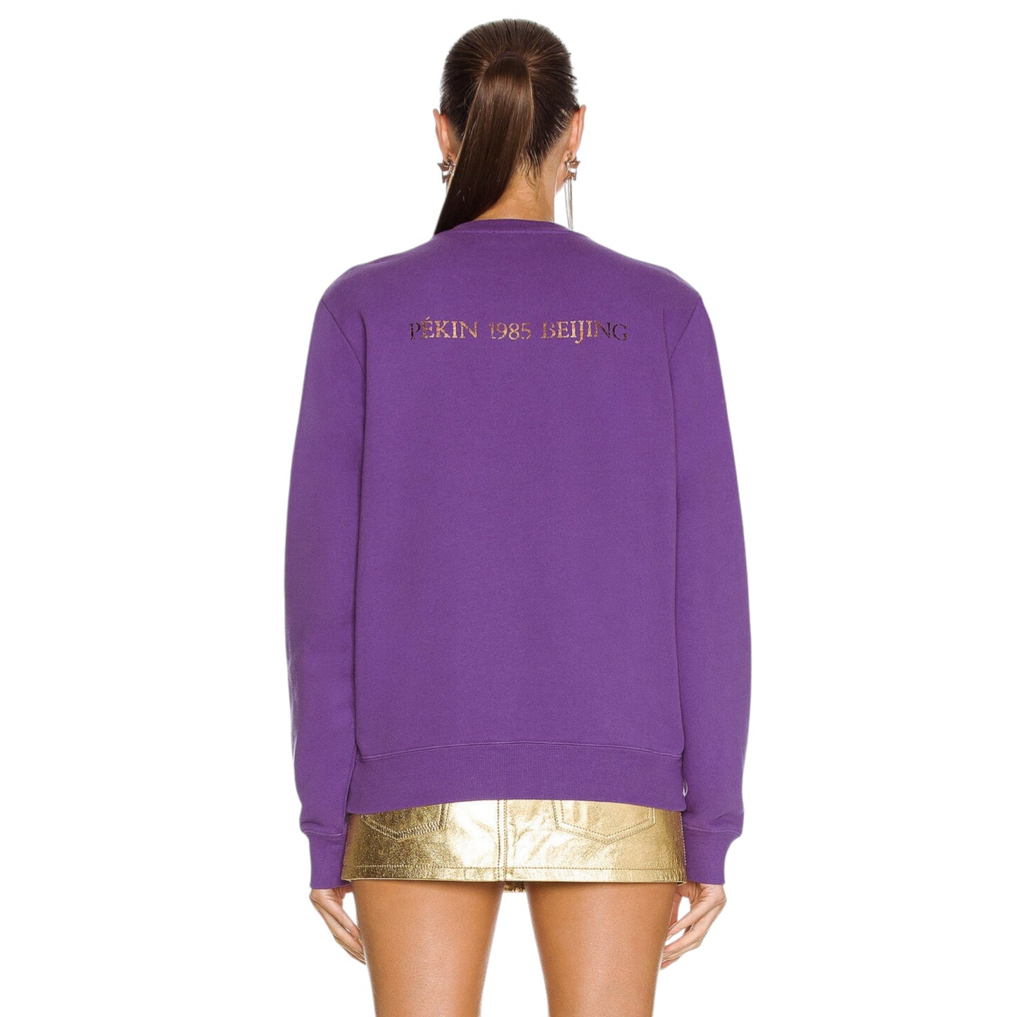 SAINT LAURENT Logo Sweatshirt 圣罗兰 Peking 1985 Beijing M