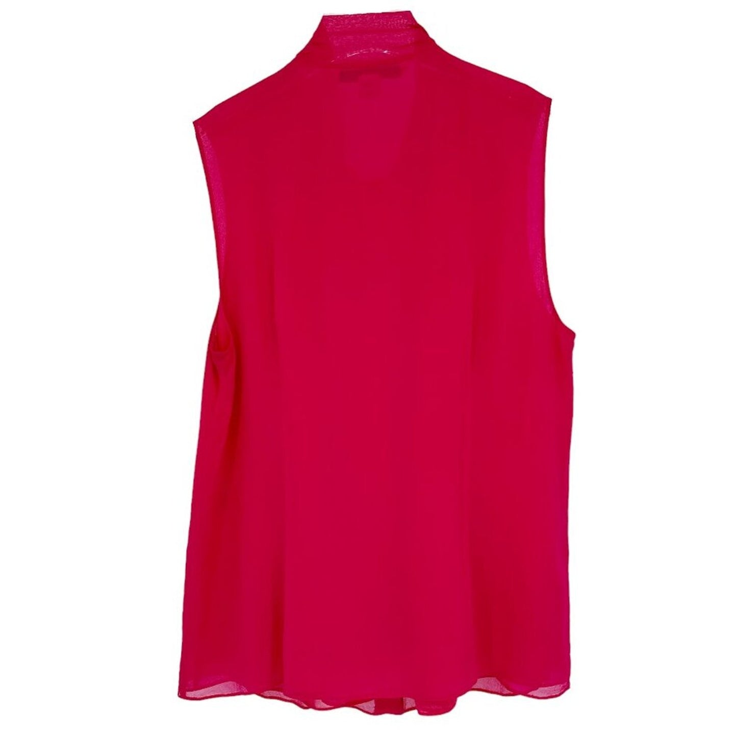 DIANE Von FURSTENBERG DVF Aidan Tie Neck Silk Blouse 8