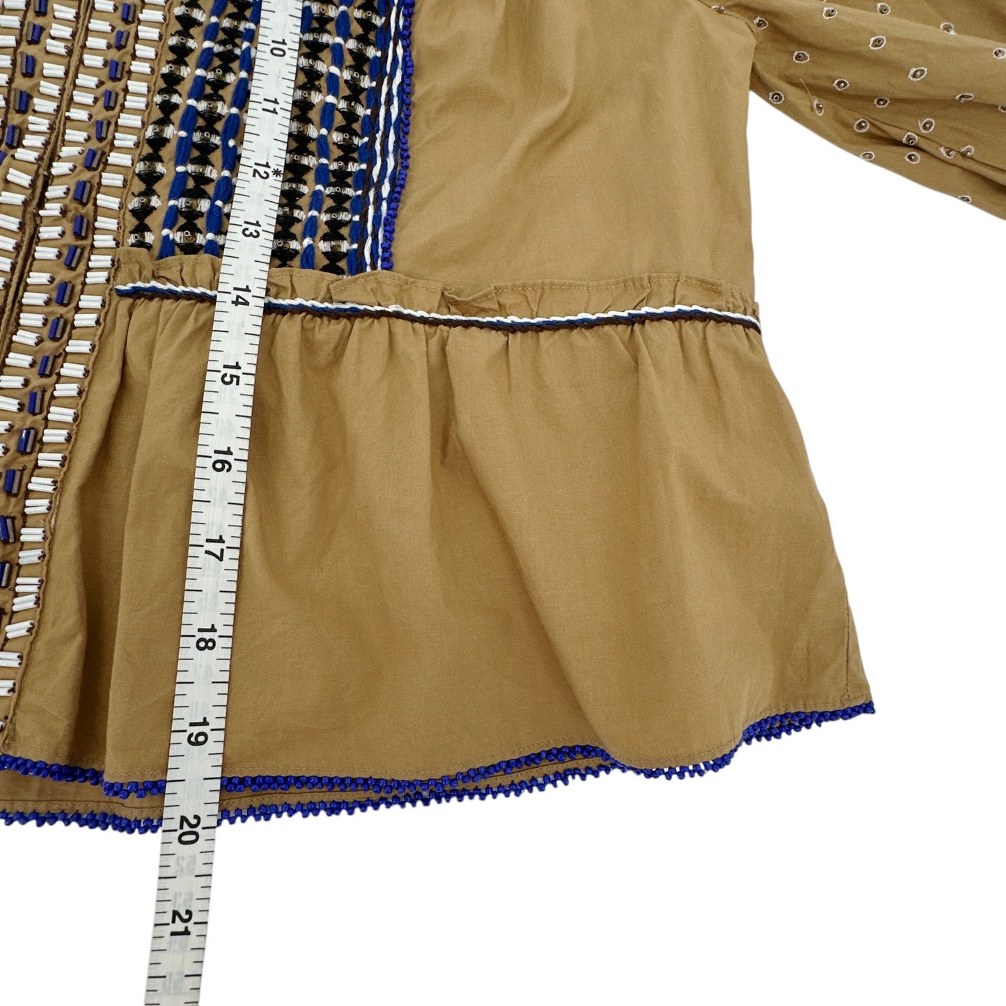 VERONICA BEARD Mckenzie Embellished Jacket S