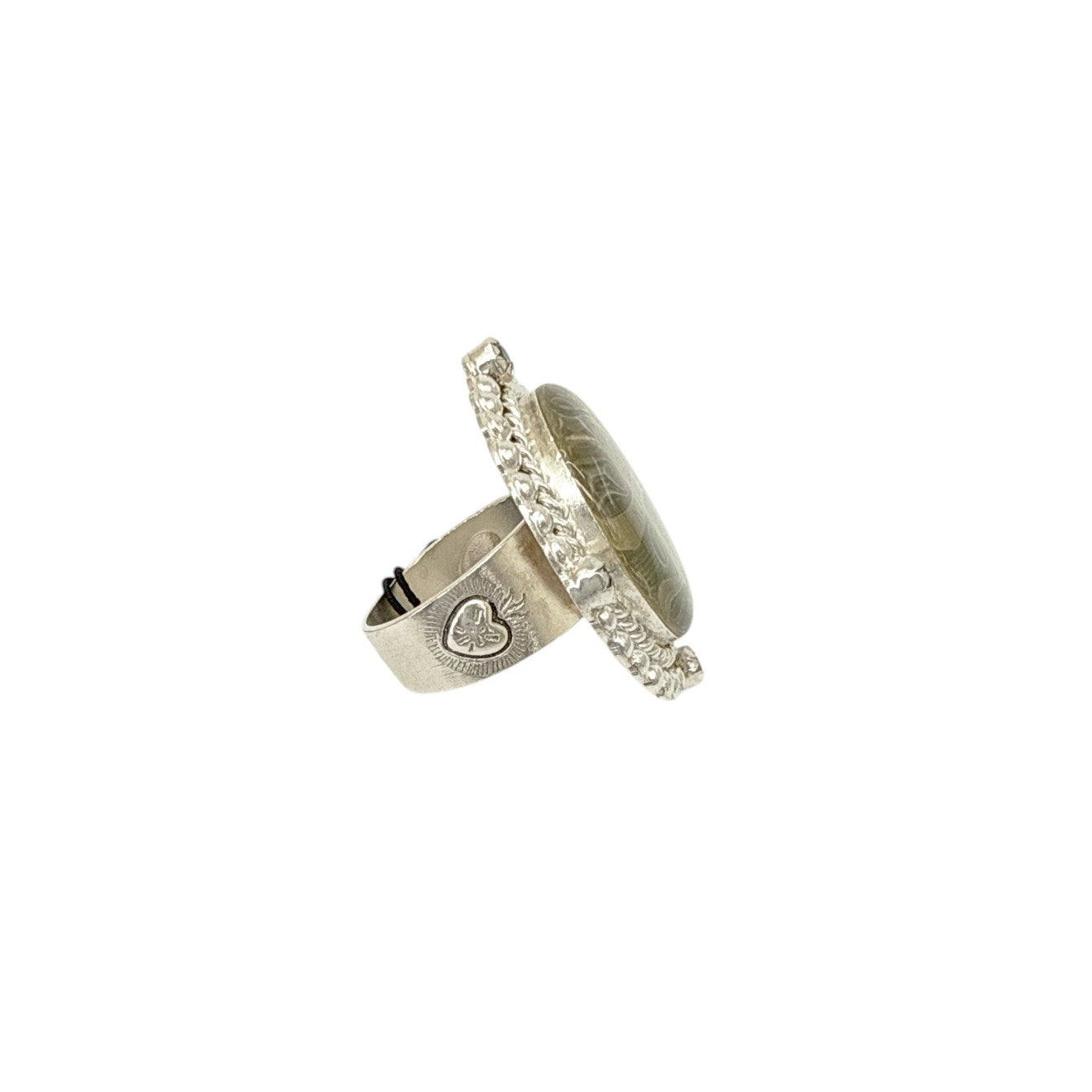 VIRGINS SAINTS & ANGELS VSA Grande San Benito Ring Silver Size 7