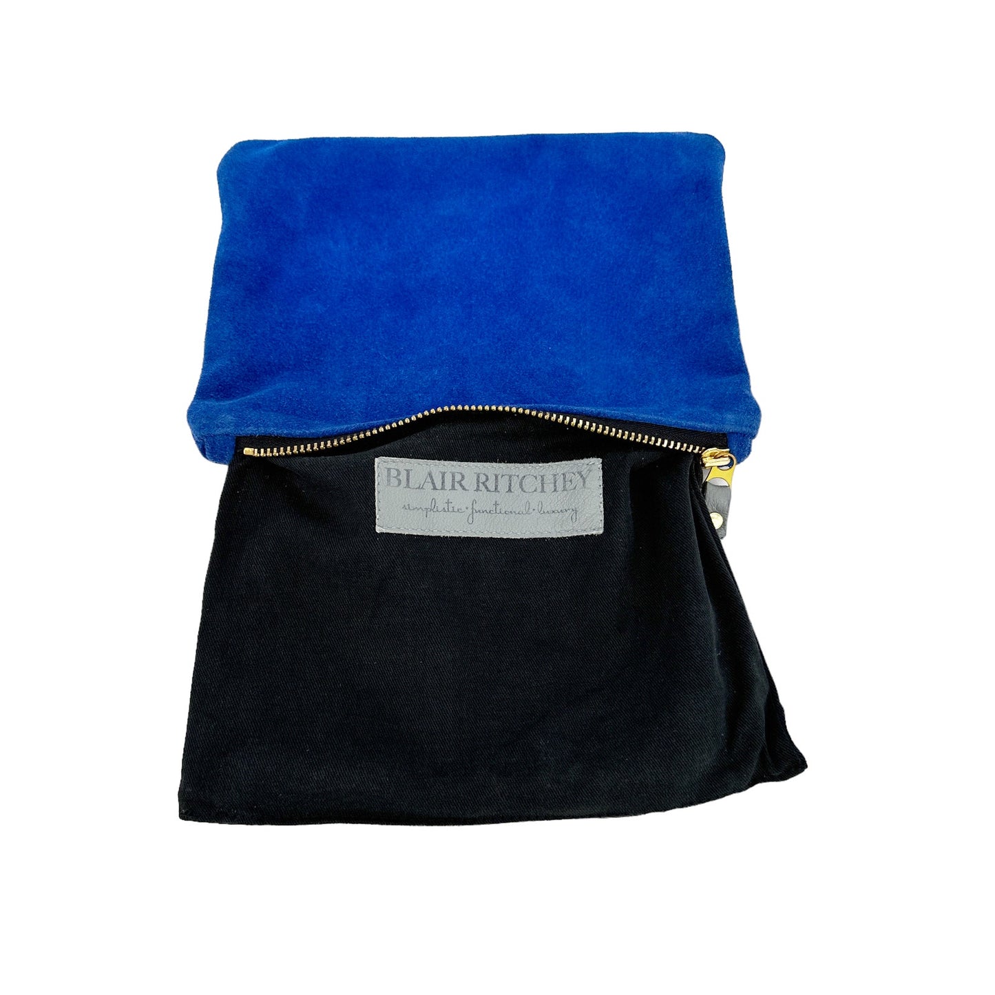 BLAIR RITCHEY Mini Lulu Pouch in Royal