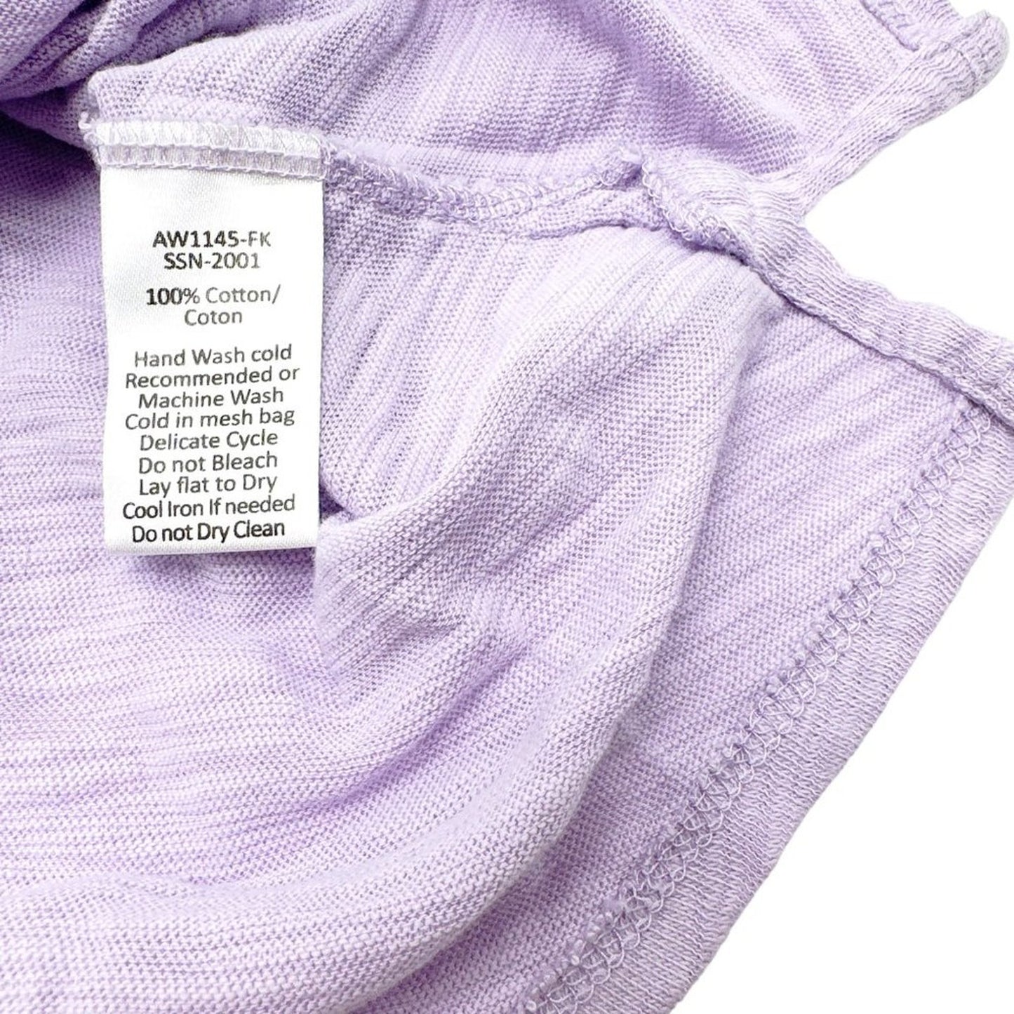 ATM Anthony Thomas Melillo Slub Jersey Schoolboy Crew Neck Tee in Iris XS